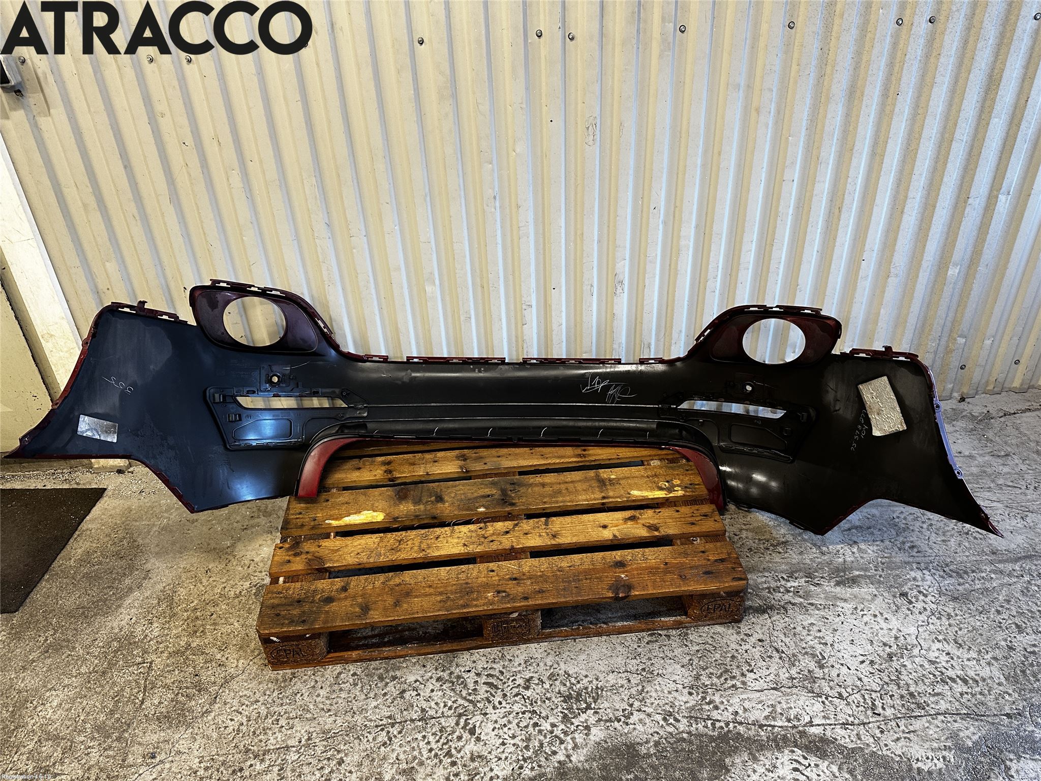 BMW X6 E71/E72   08-14 Støtfanger Bak