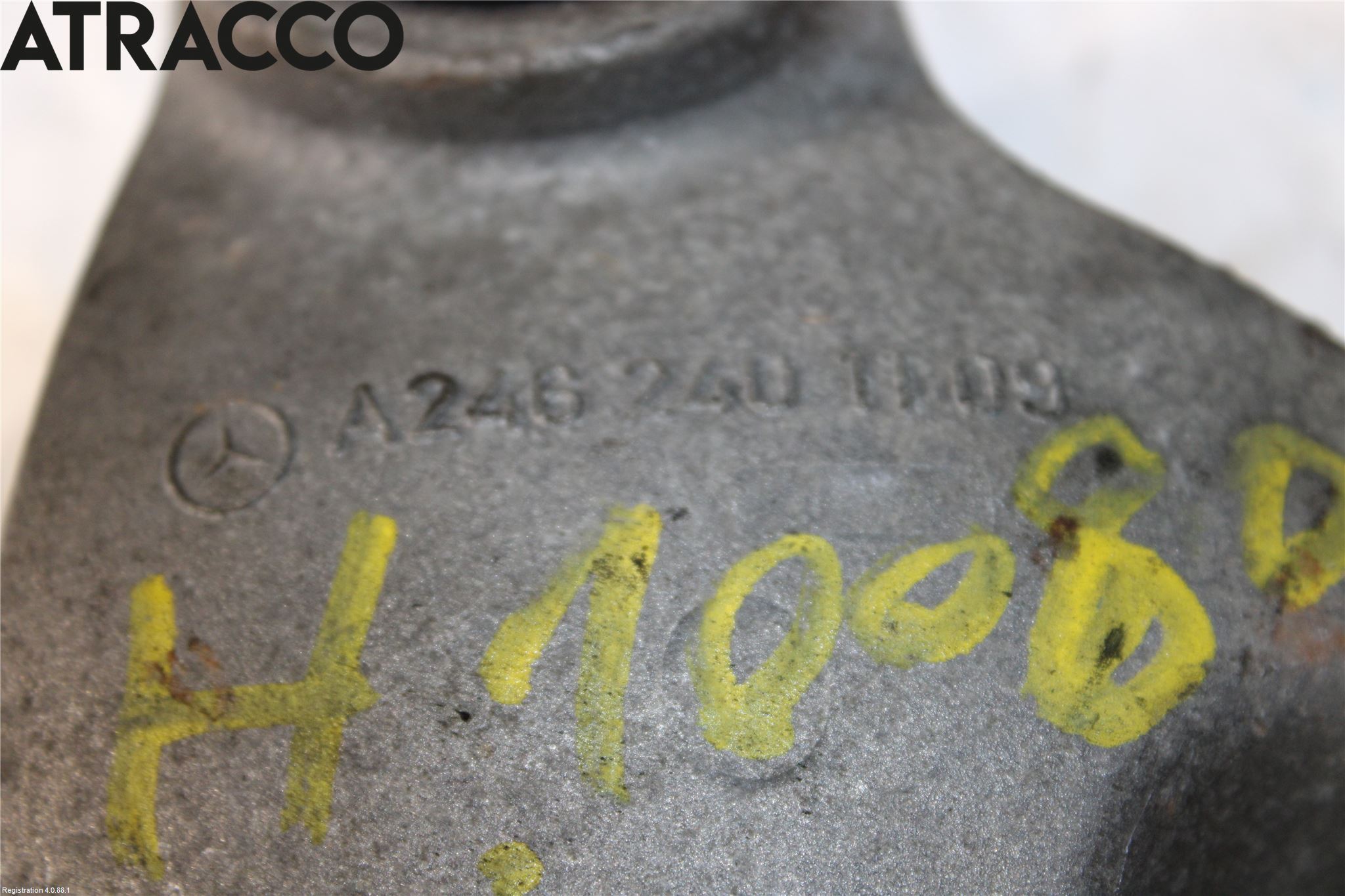 Mercedes-Benz MB B-KLASS (W246/W242) 12-19 Motor Feste Stål-Alu