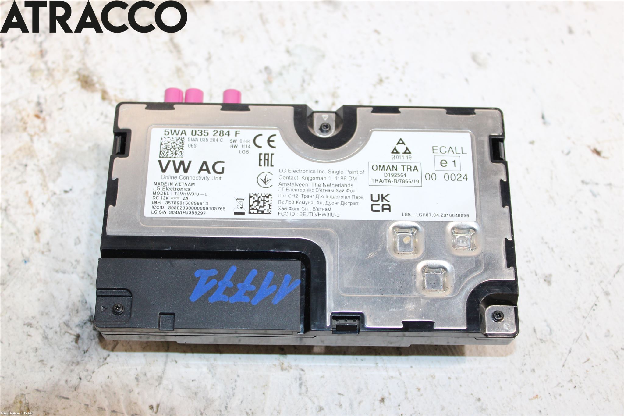 Volkswagen VW CADDY 21- Styreenhet Øvrig