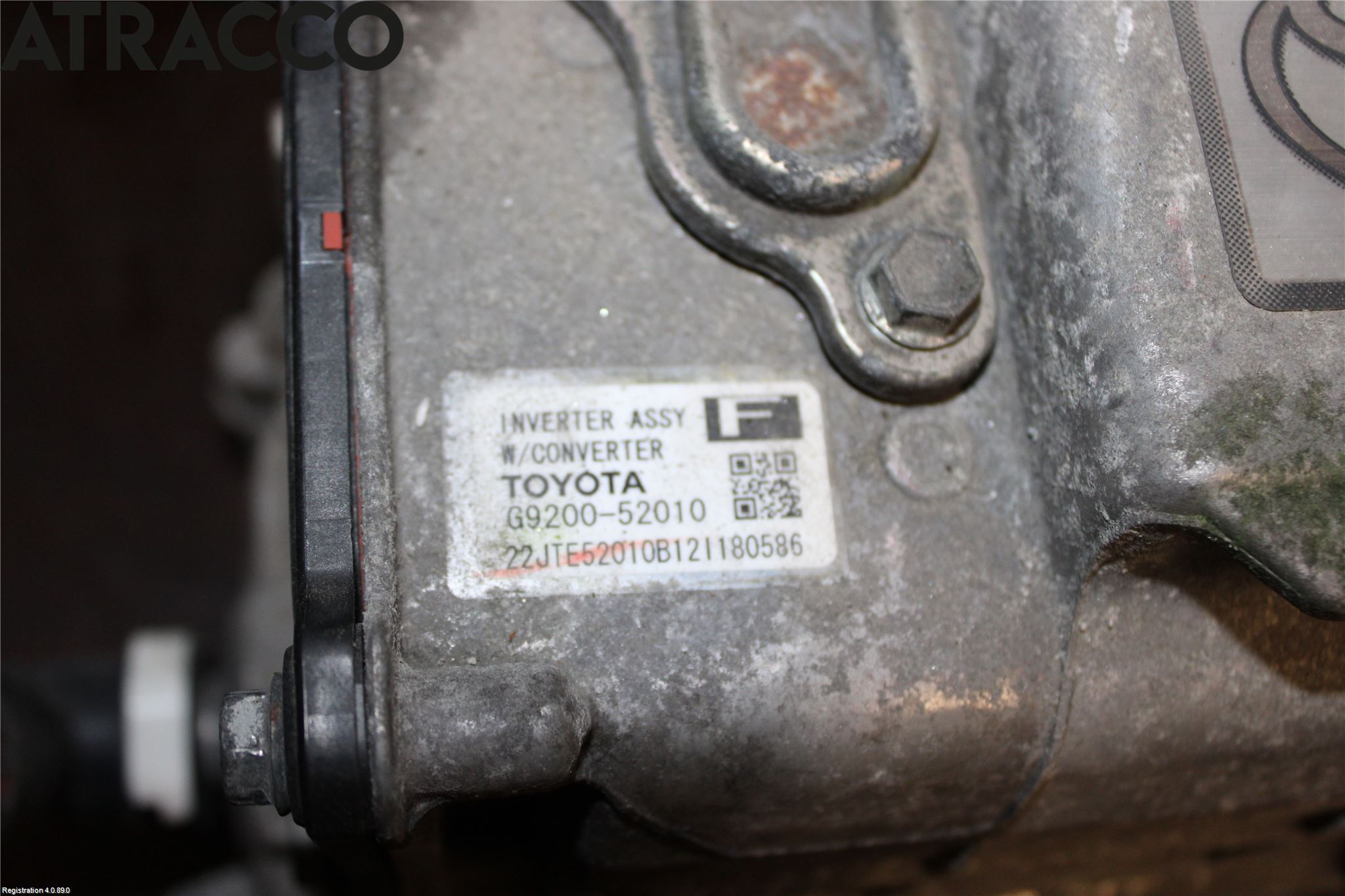 Toyota YARIS XP130 12-14 Inverter Hybrid