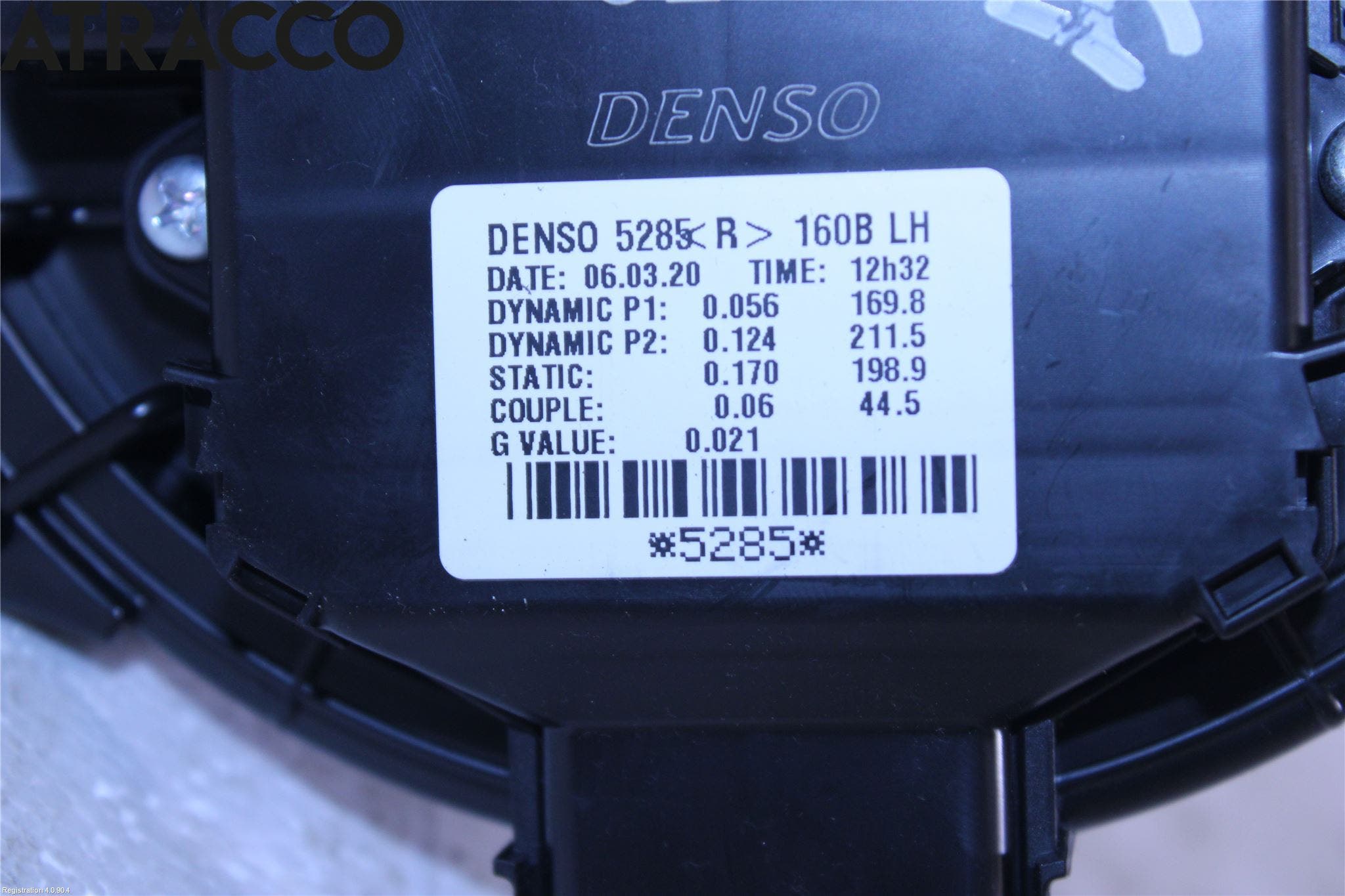 Toyota COROLLA 19- Varmeapparat Viftemotor