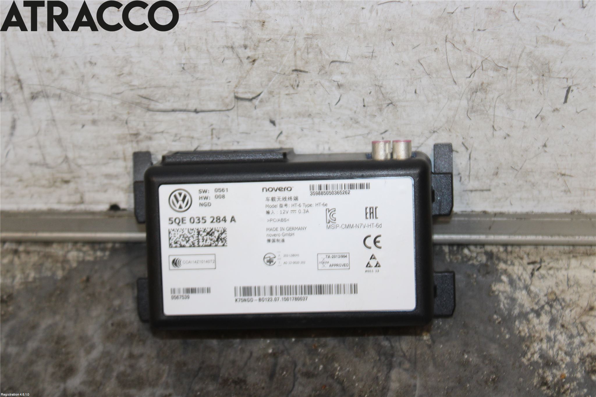 Volkswagen VW GOLF / E-GOLF VII 13-20 Styreenhet Øvrig