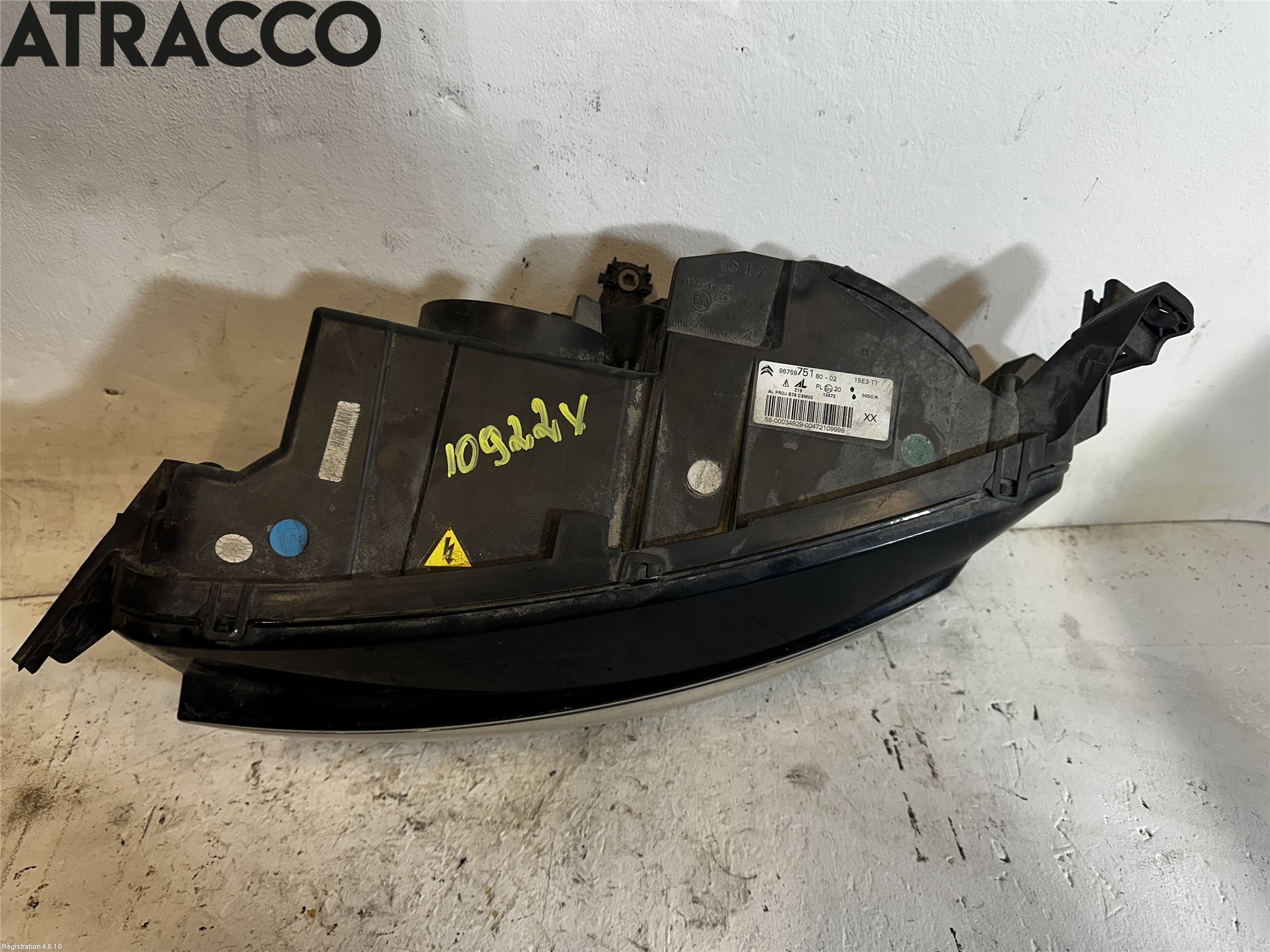 Citroen C4 PICASSO 14-18 Frontlykt Venstre