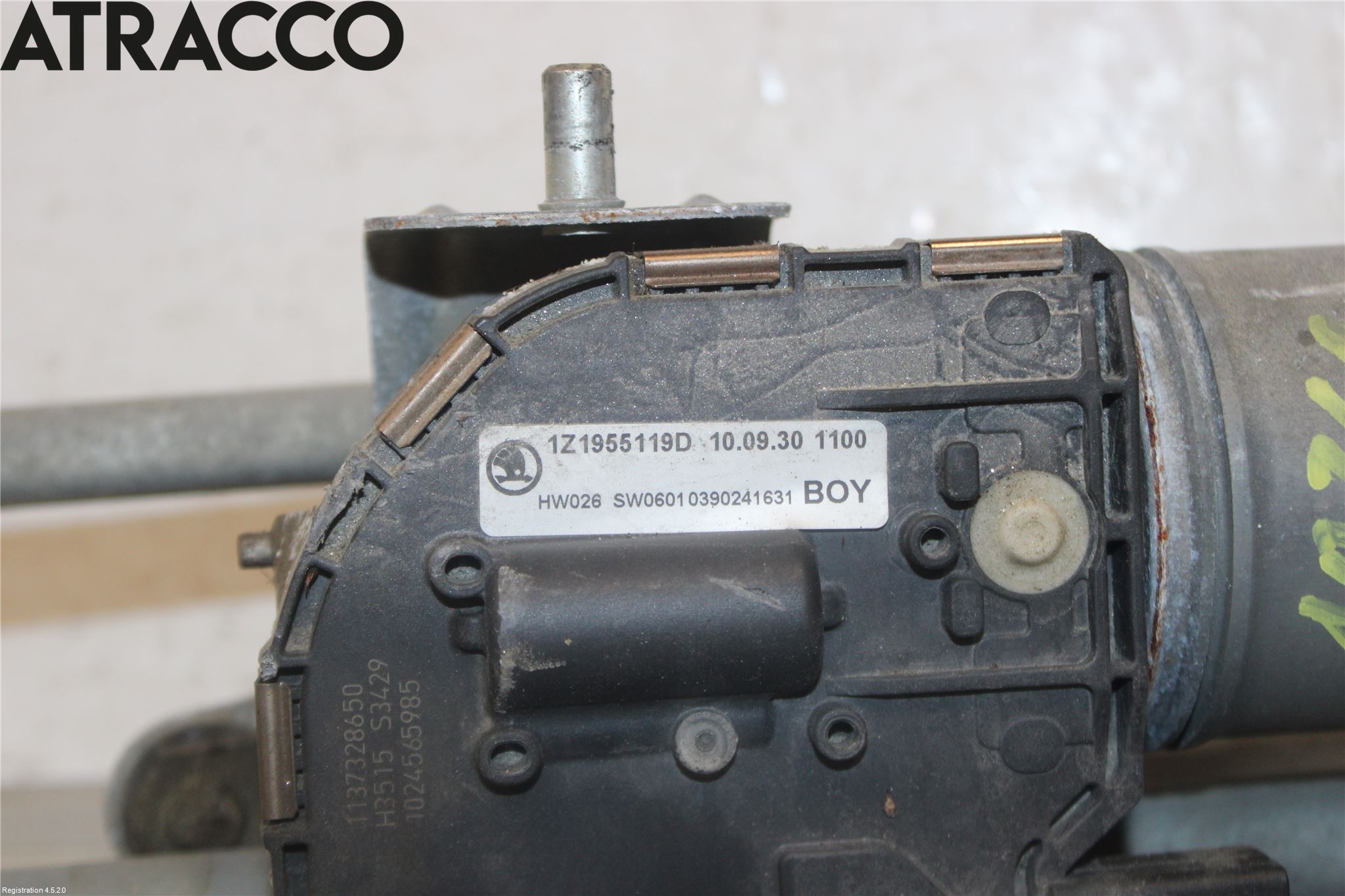 Skoda OCTAVIA (1Z) 05-13 Viskermotor Frontrute