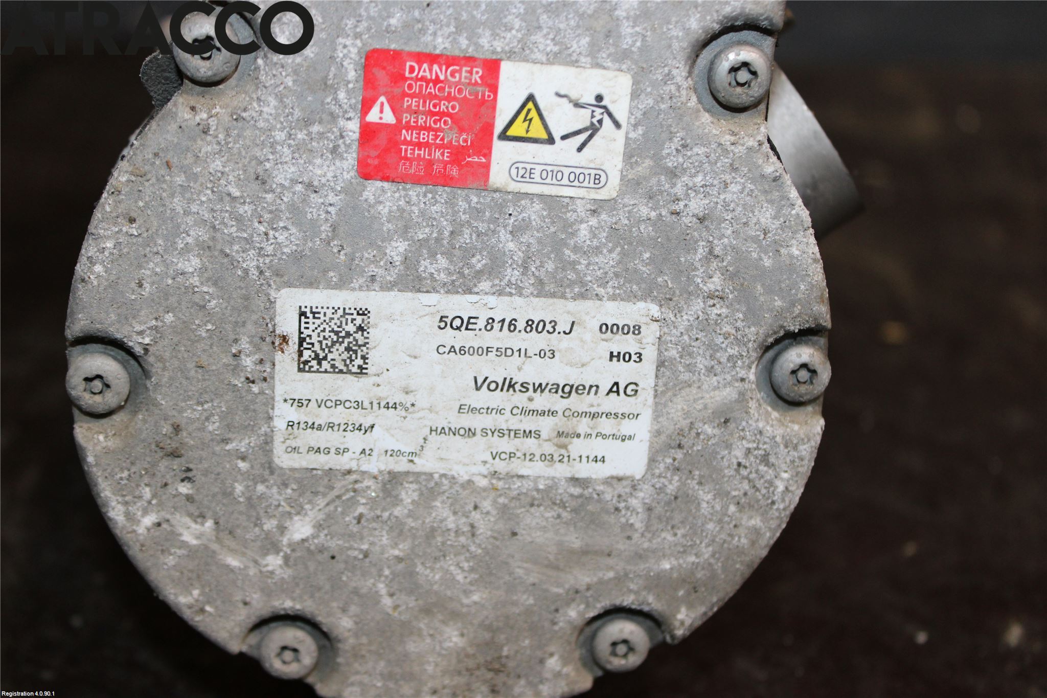 Skoda OCTAVIA (5E) 13-20 Varme Ac Kompressor