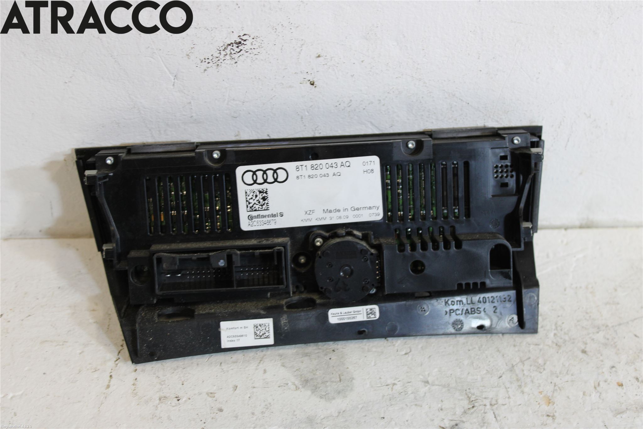 Audi A4/S4 08-11 Varme Ac Betjening-Display