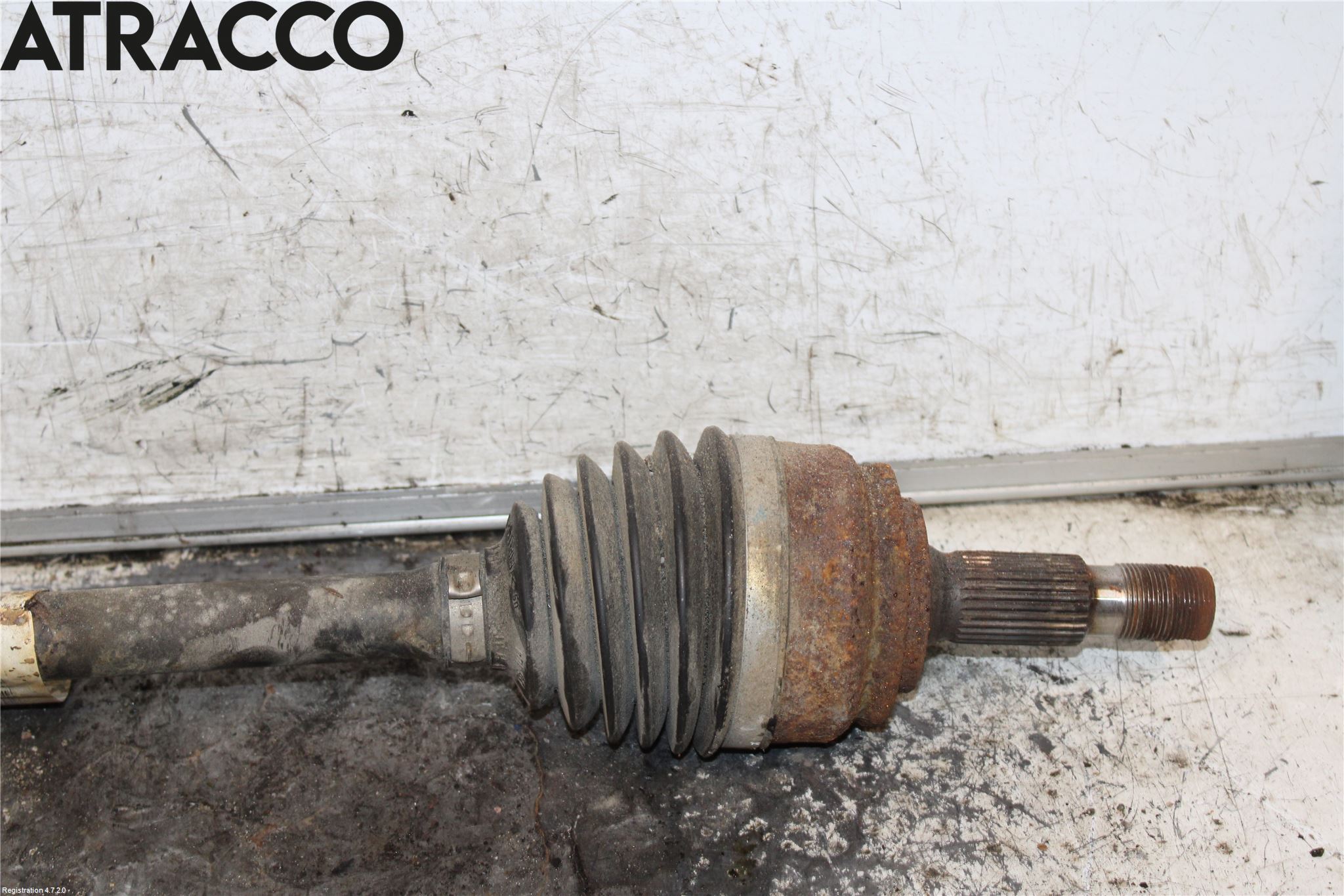 Citroen JUMPY 07-16 Drivaksel Foran Kompl Venstre