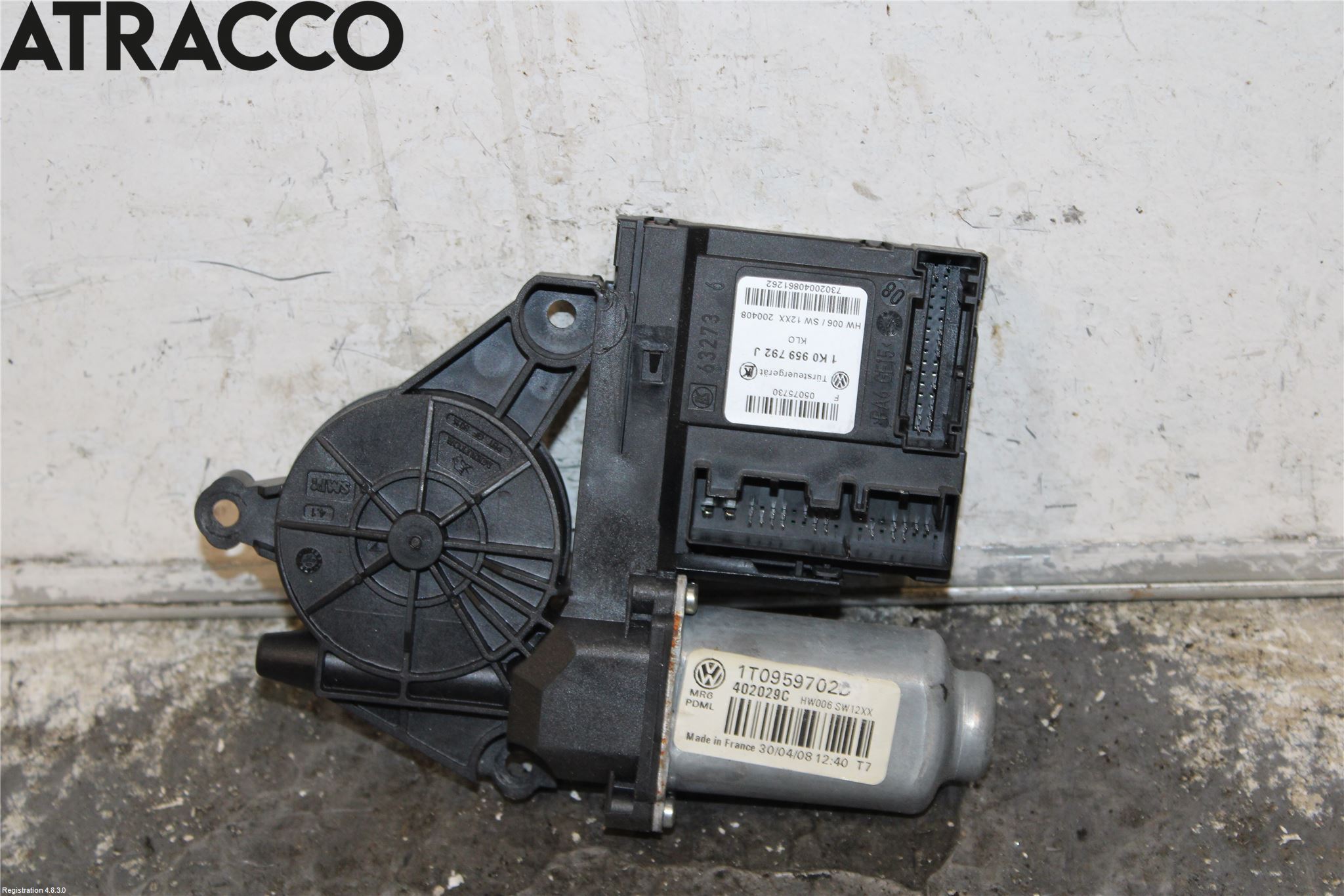 Skoda OCTAVIA (1Z) 05-13 Vindusheismotor