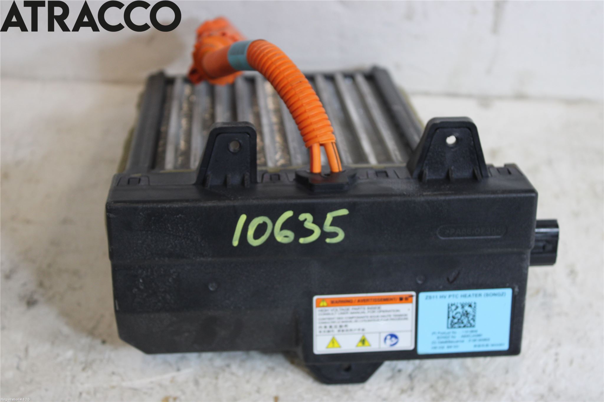 MG ZS EV 20- Varmeapparat Register Med Ac