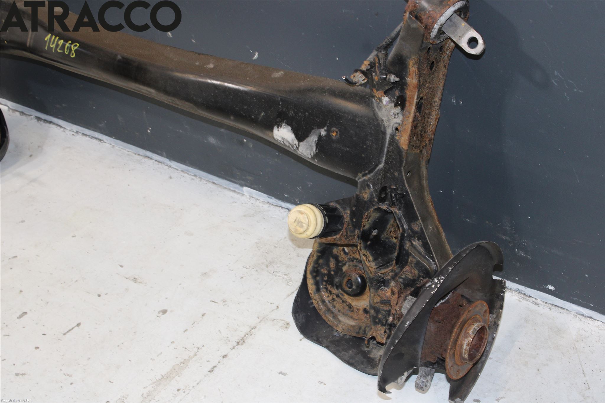 Peugeot 3008 17-24 Bakaksel Feste Travers-Ramme