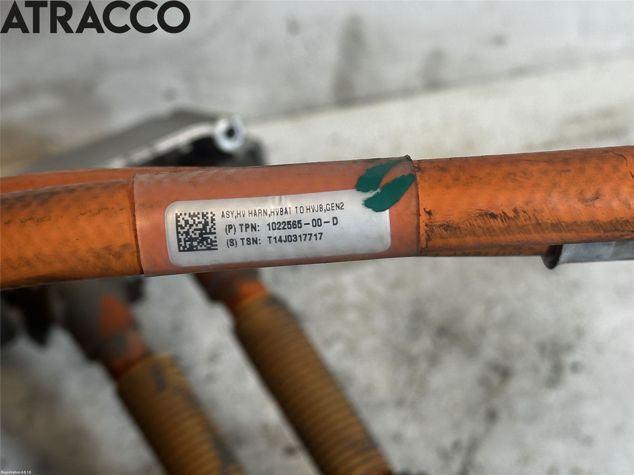 Tesla MODEL S 13- Kabelhärva Högspänning