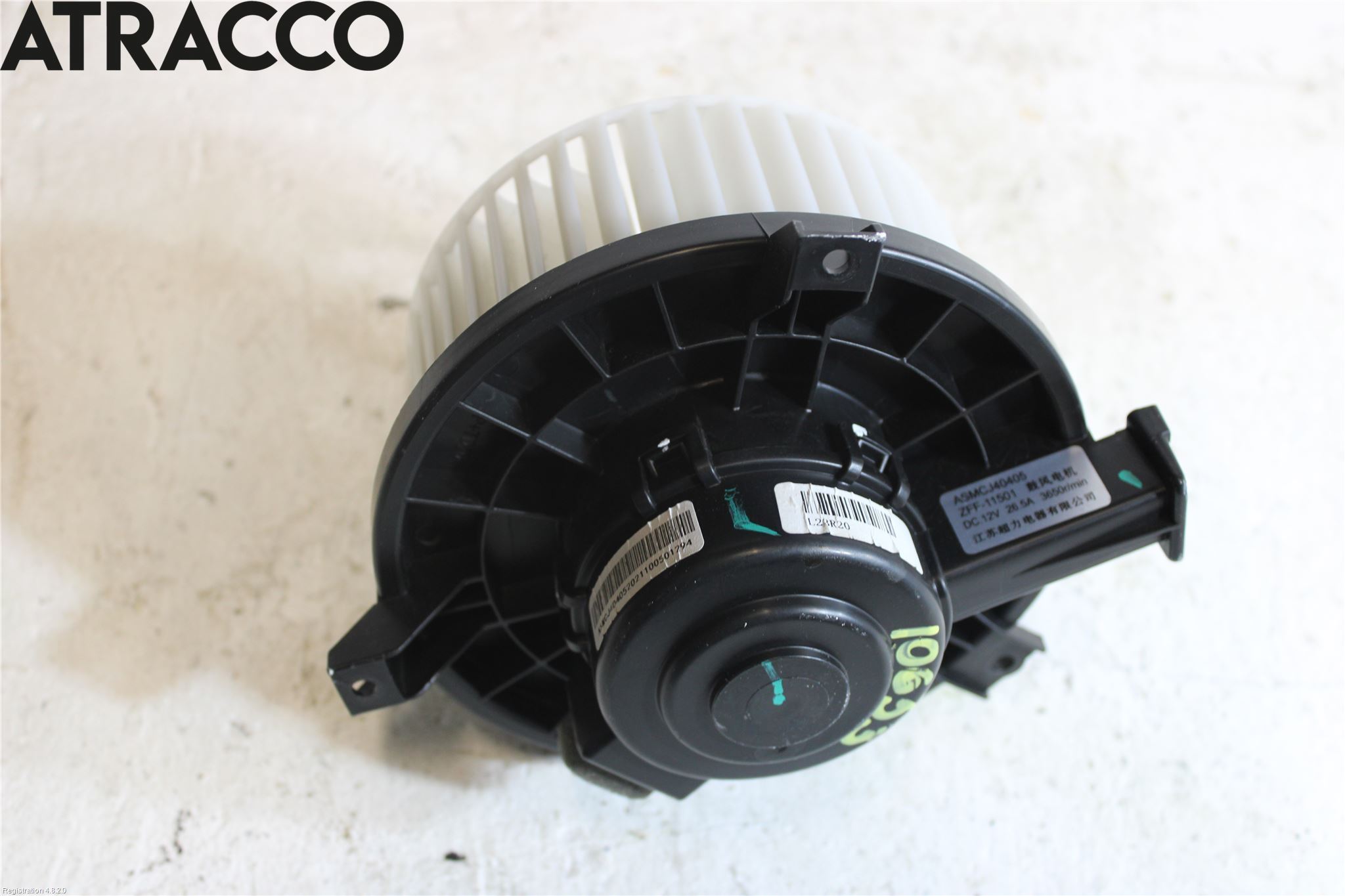 MG ZS EV 20- Varmeapparat Viftemotor