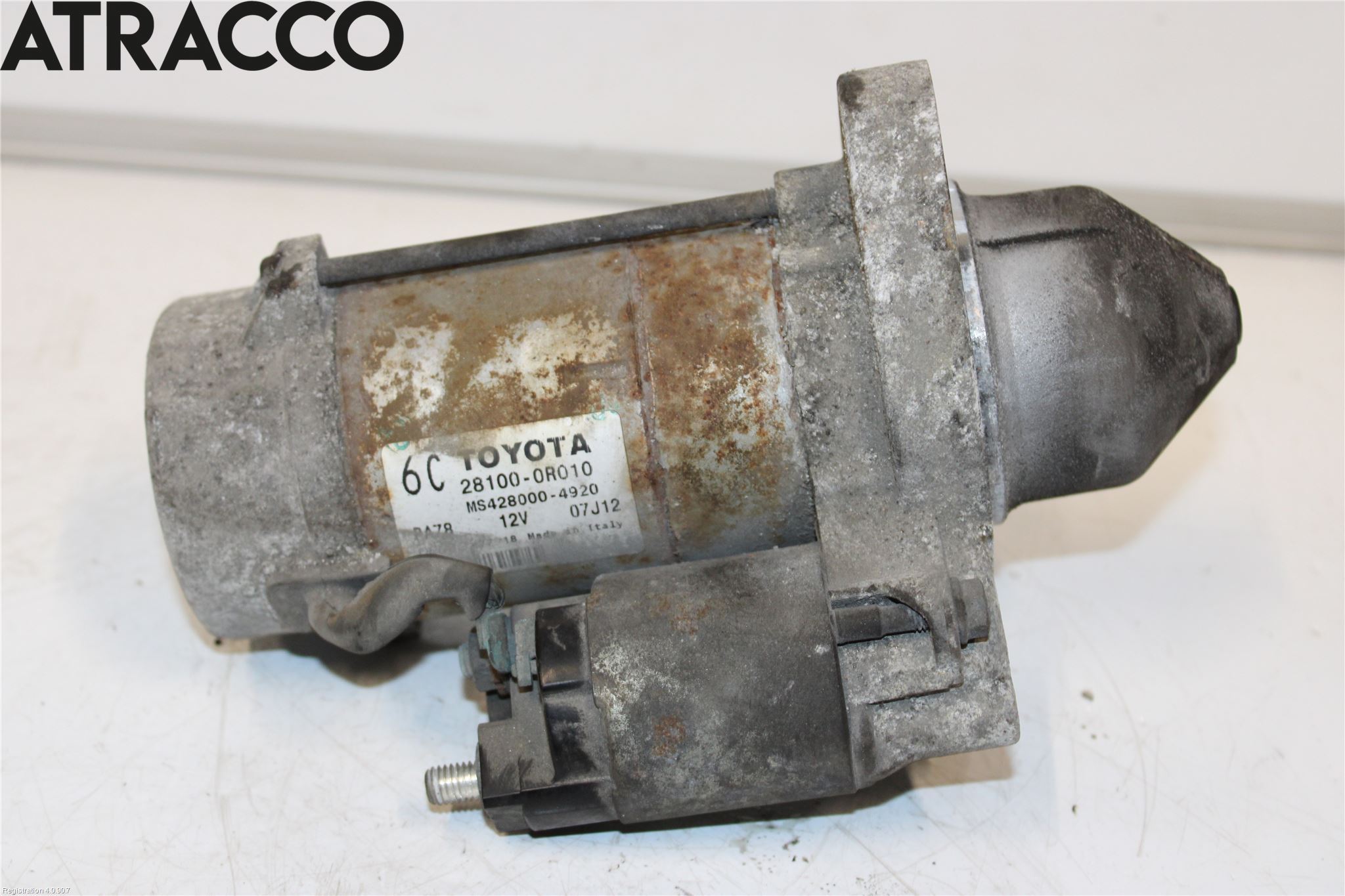 Toyota RAV 4 06-12 Startmotor Diesel