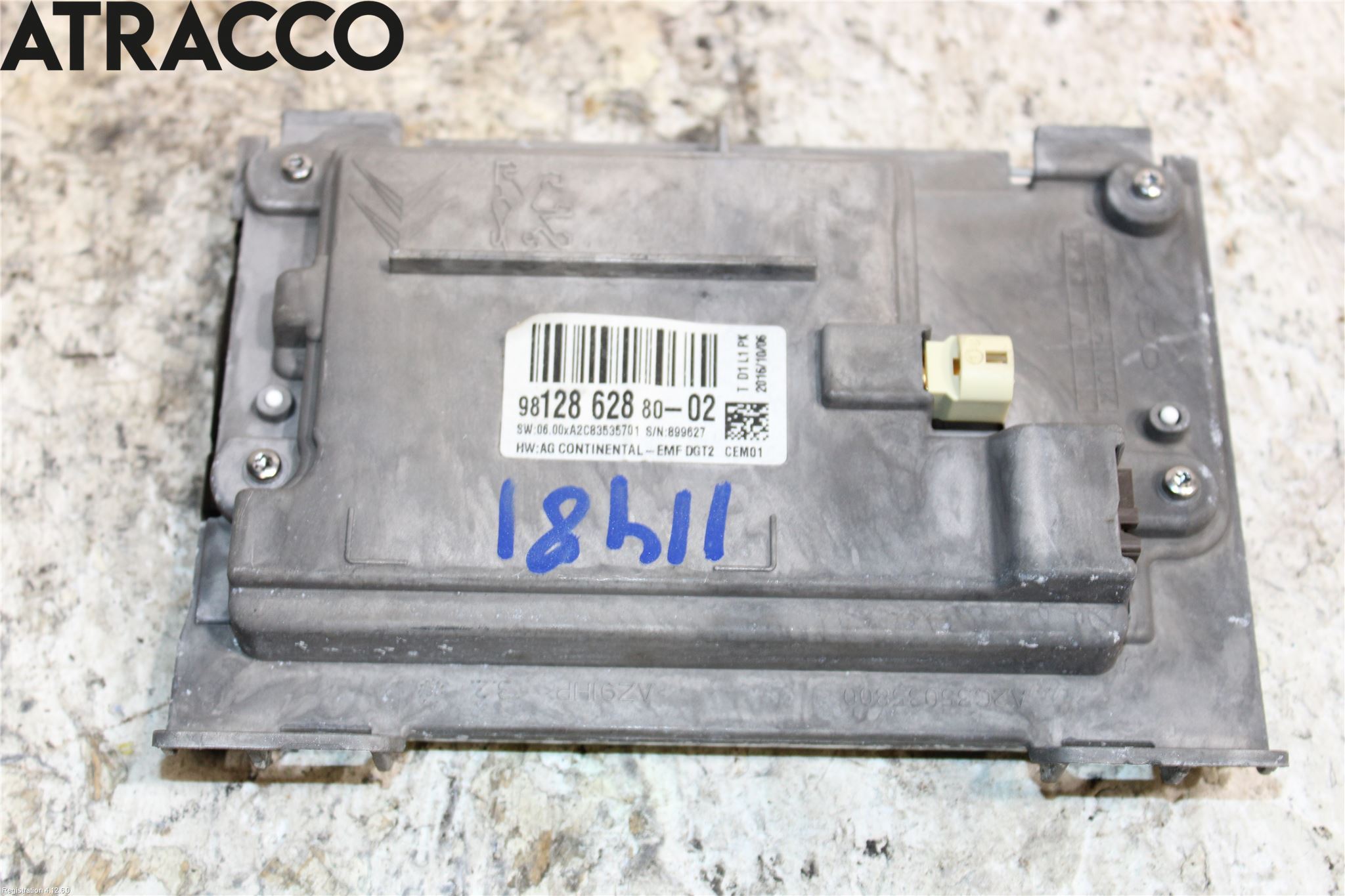 Peugeot 2008 13-20 Multifunktionsdisplay