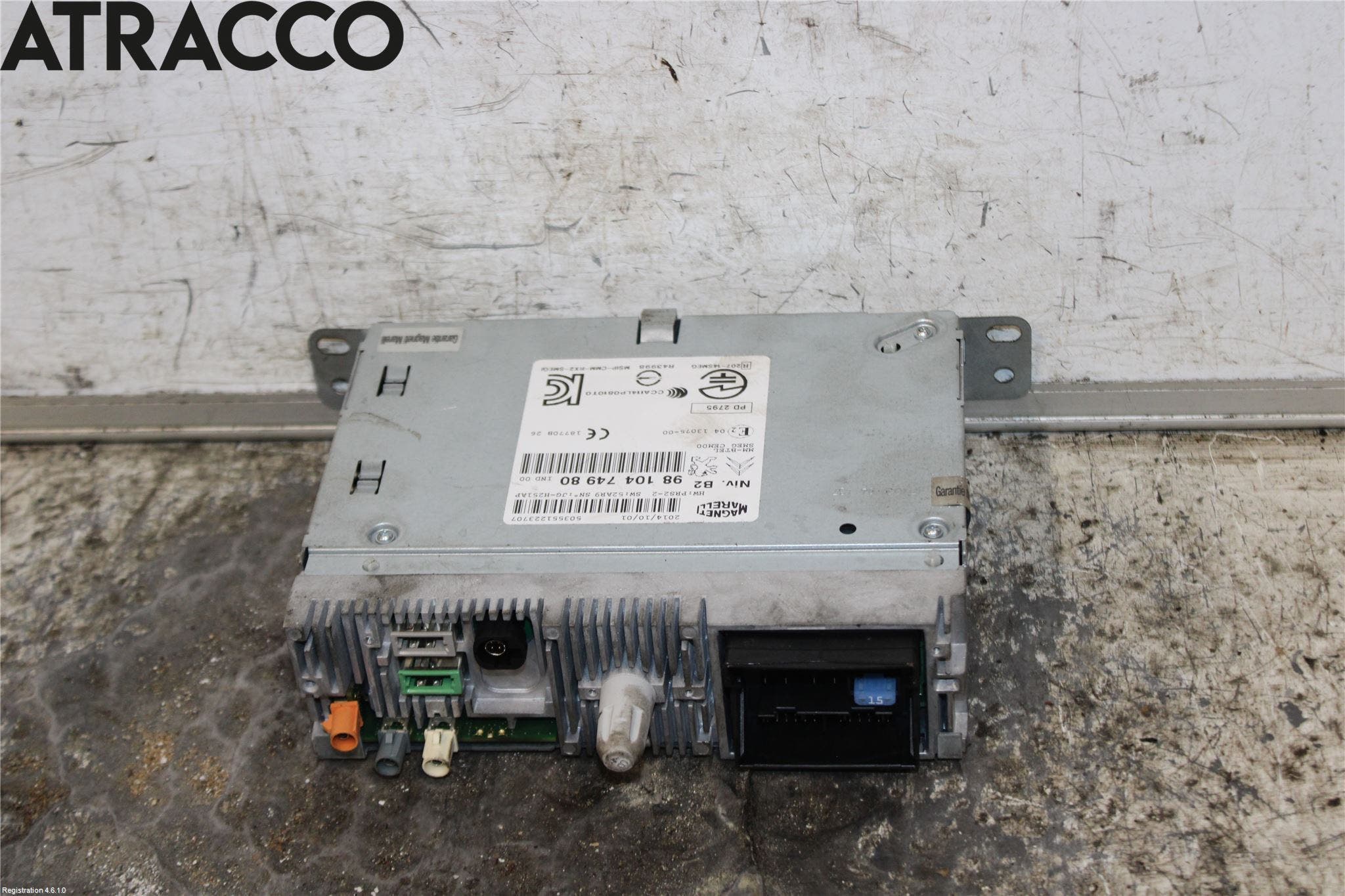 Peugeot 508 11-18 Stereo Radio Øvrig