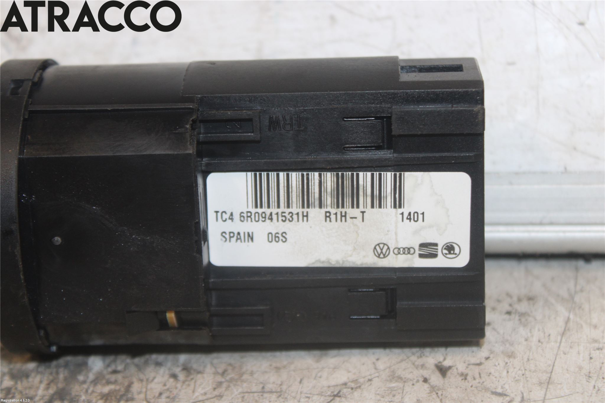 Volkswagen VW POLO 10-17 Bryter Hovedlys