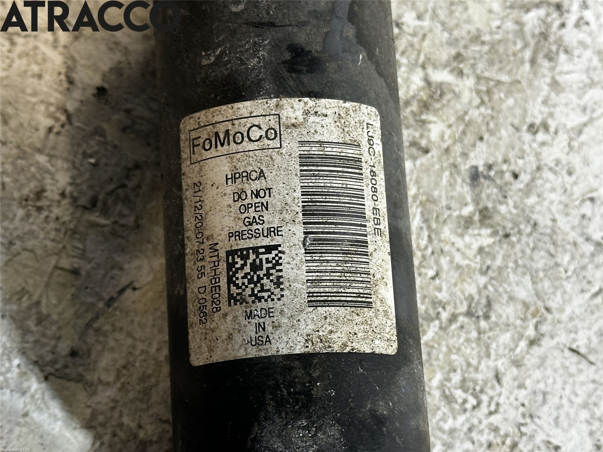 Ford MUSTANG Mach-E 21- Støtdemper Bak