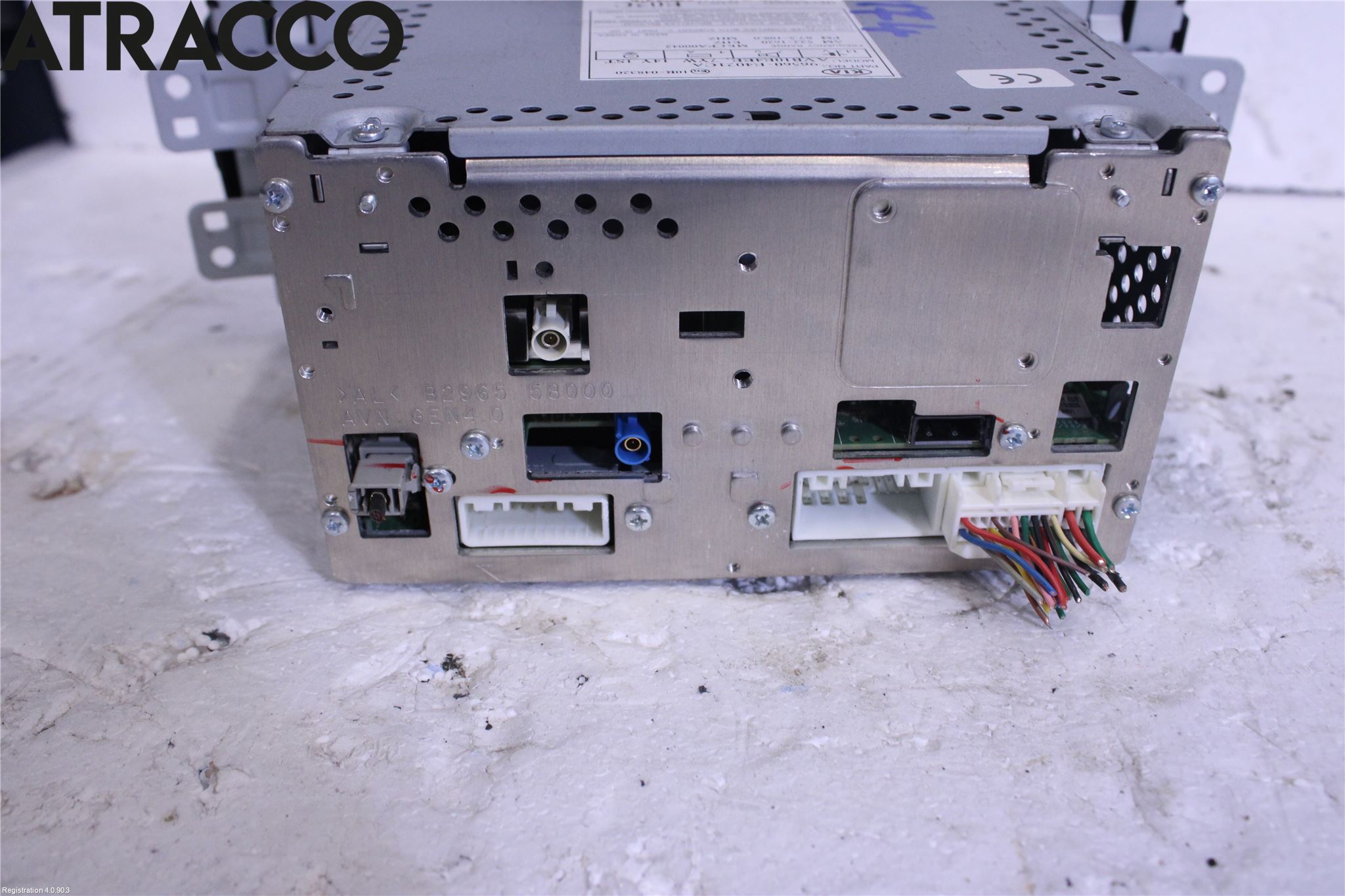 Kia SOUL 09- Instr Skjerm Dvd-Gps-Ac-Tlf