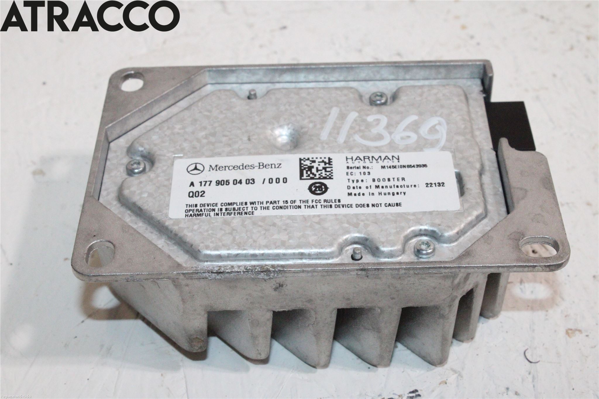 Mercedes-Benz MB EQB (X243) 22- Stereo Forsterker
