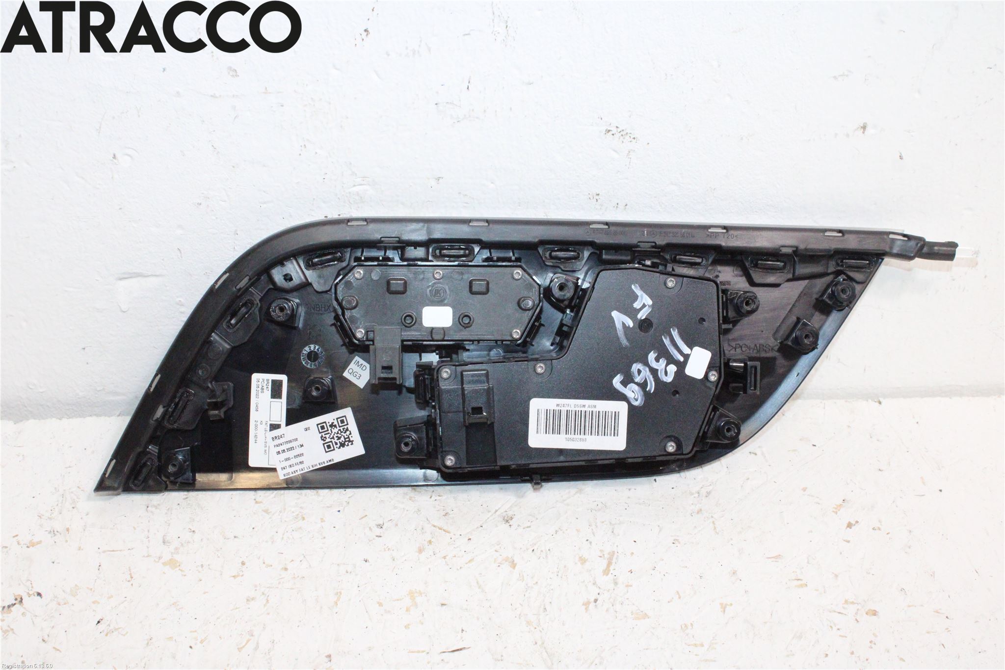 Mercedes-Benz MB EQB (X243) 22- Dørtrekk Innlegg Venstre