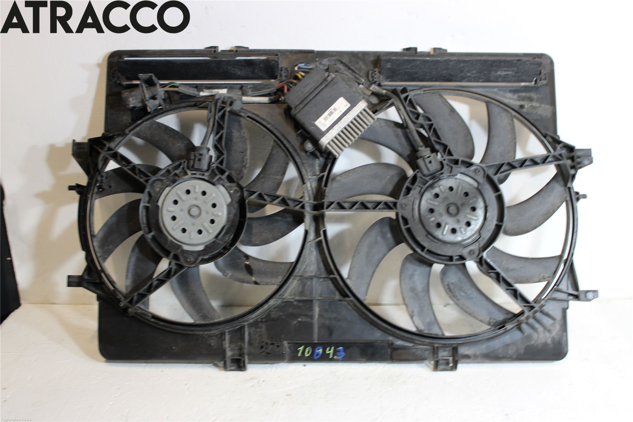 Audi A4/S4 08-11 Kjølevifte Elektrisk