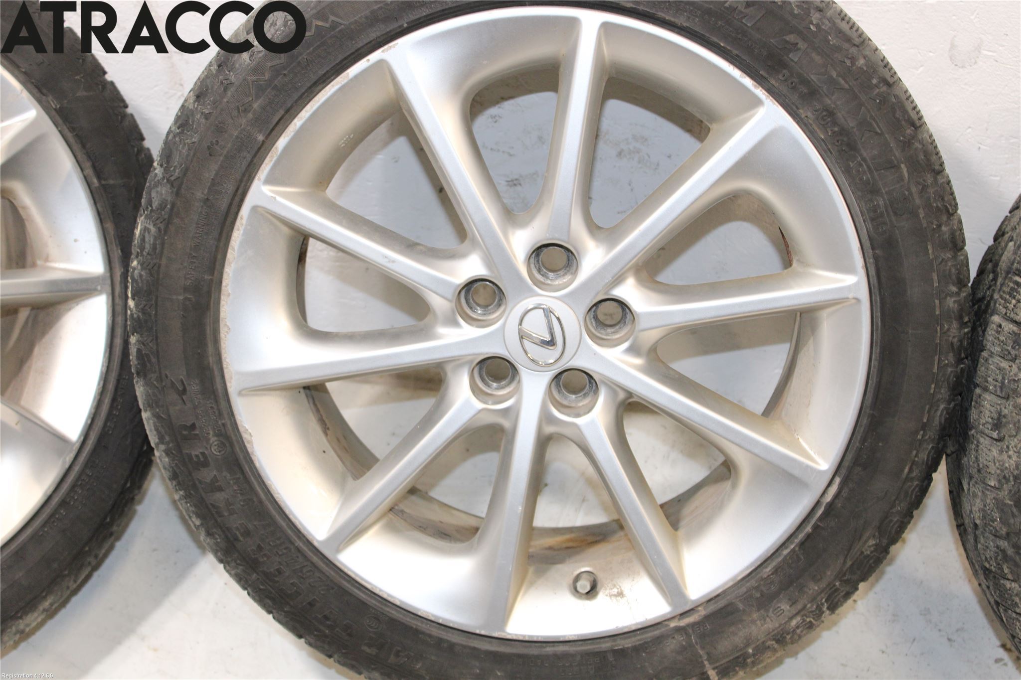 Lexus CT 200h Dekk Vinter På Alu Felg 4Stk