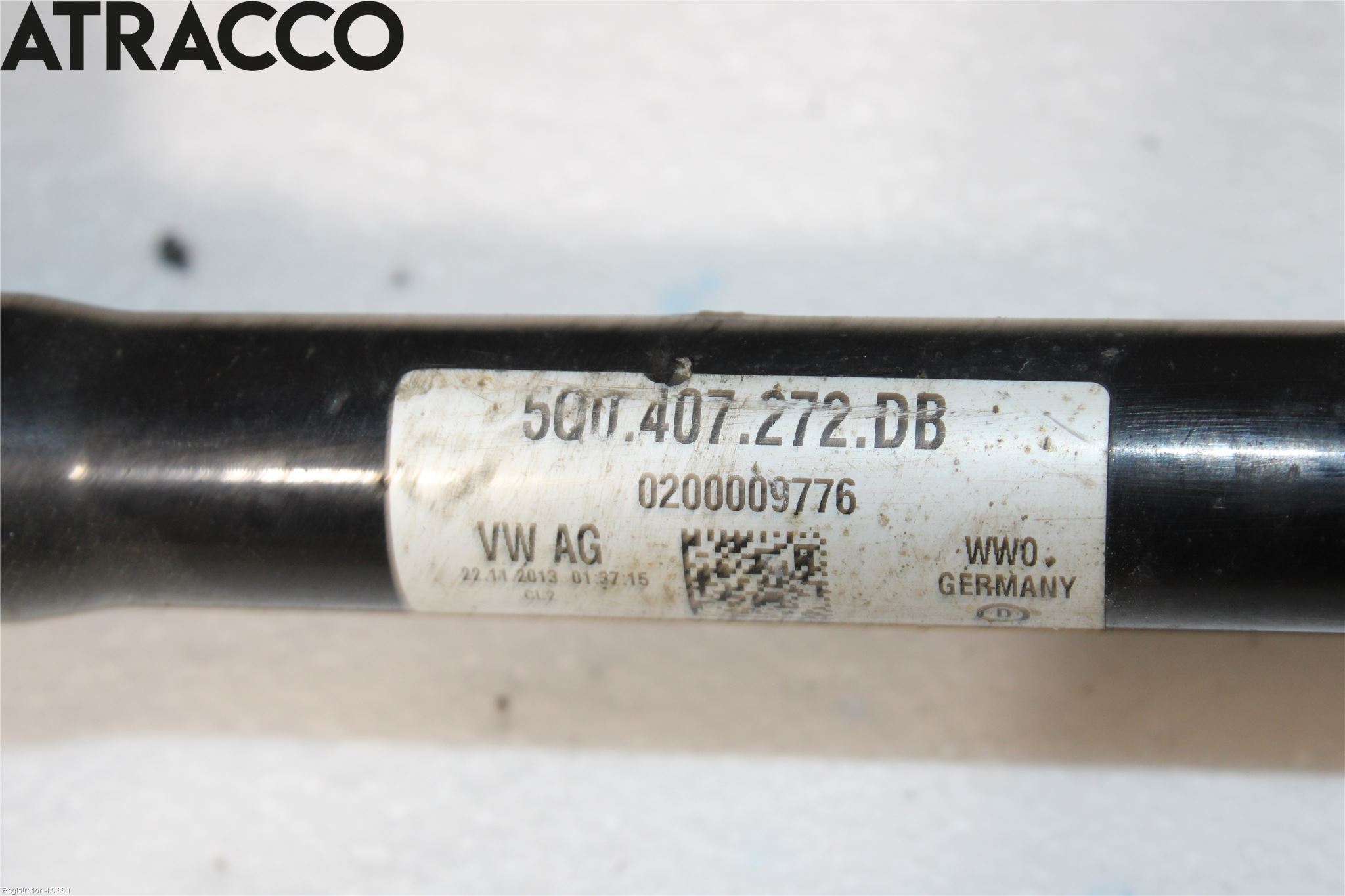 Audi A3/S3 05-13 Drivaksel Foran Kompl Høyre