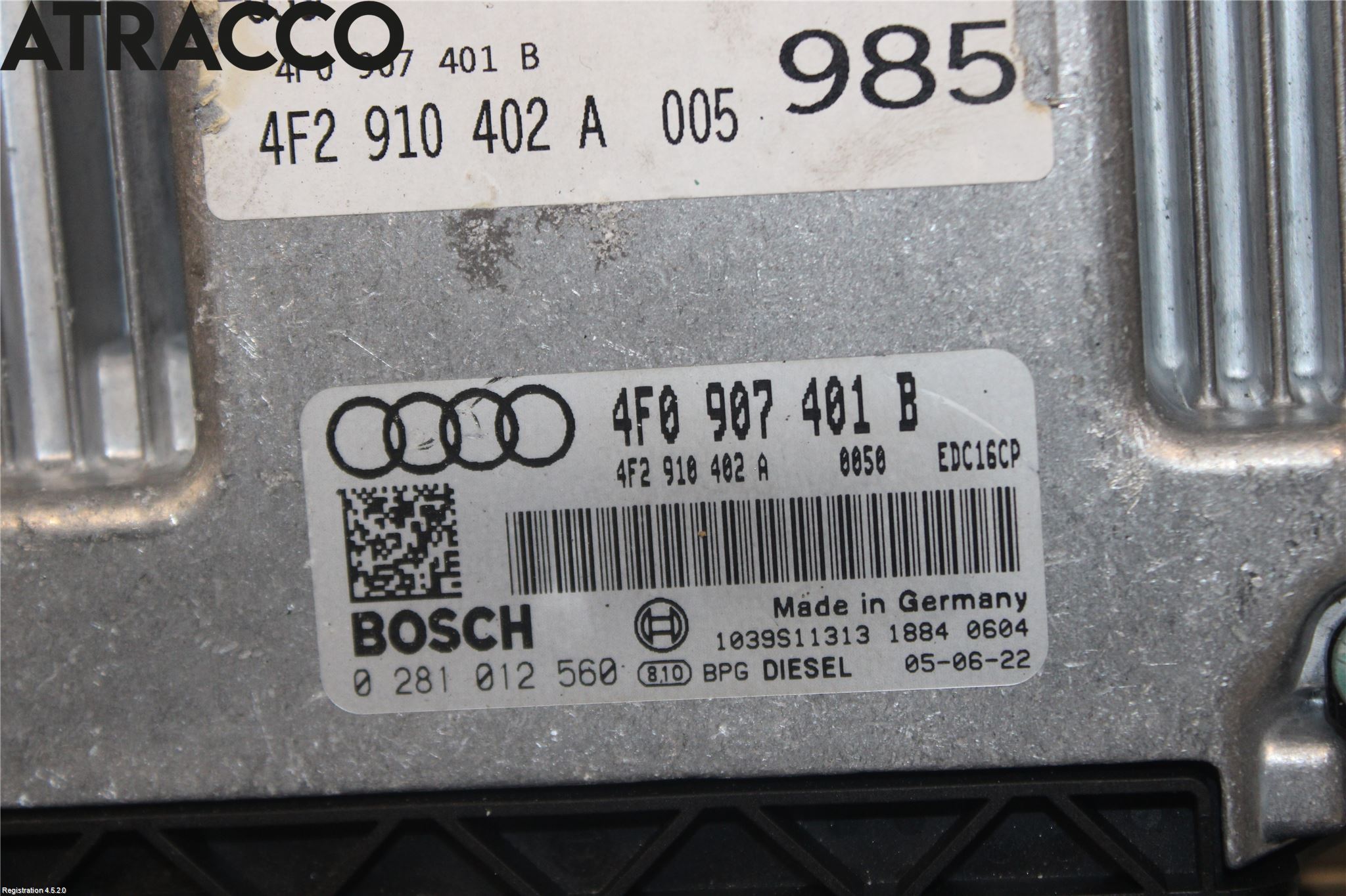 Audi A6/S6     05-11 Styreenhet Innsprøytning
