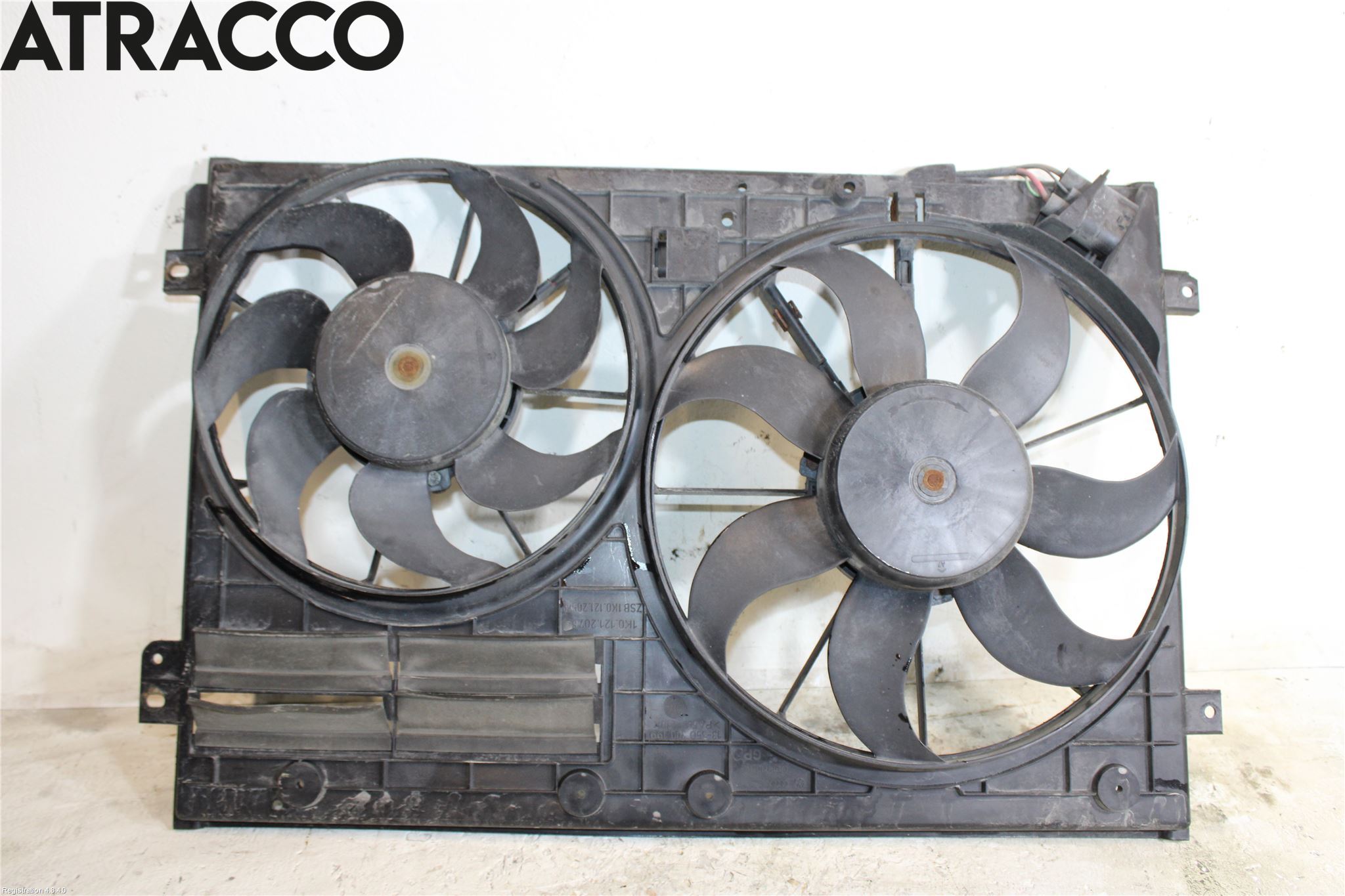 Volkswagen VW PASSAT 11-14 Kjølevifte Elektrisk