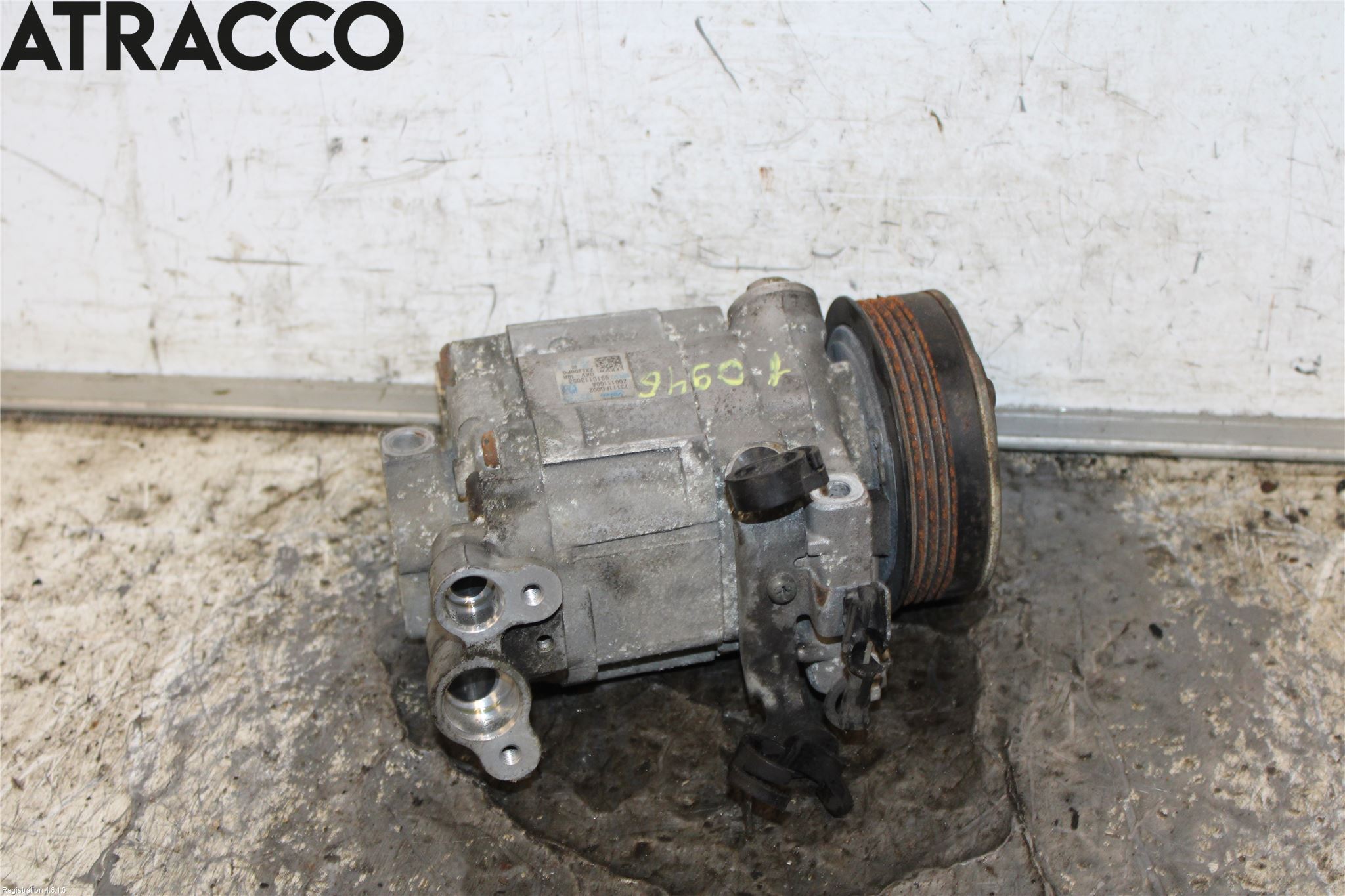 Subaru IMPREZA III 08-11 Varme Ac Kompressor