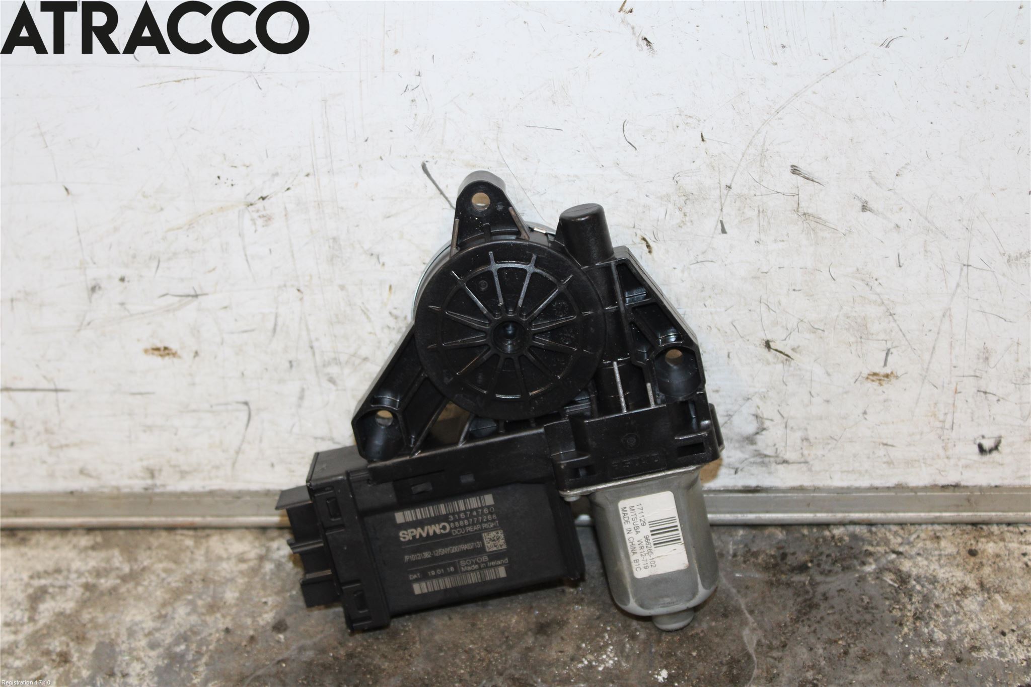 Volvo V90 17->> Vindusheismotor