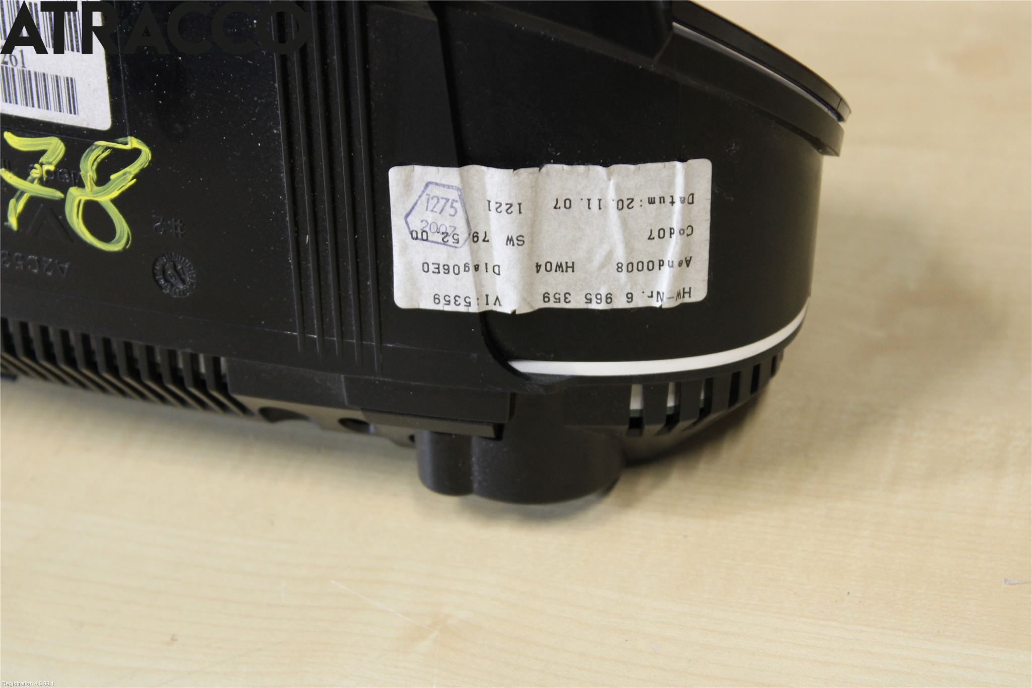 BMW 5 E60/61 Sed/Tou 02-10 Instr Speedometer