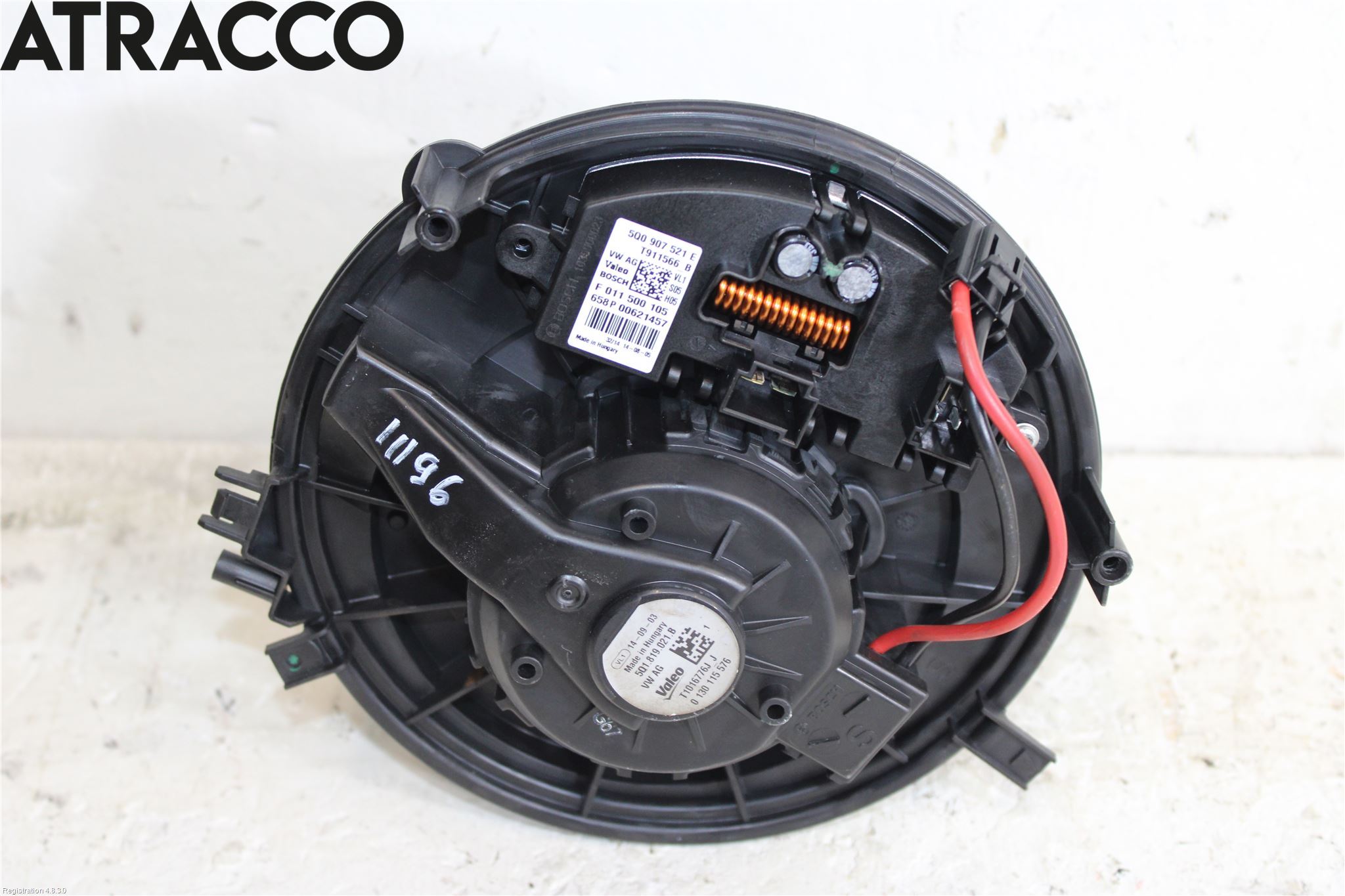 Audi A3/S3 8V 13-20 Varmeapparat Viftemotor