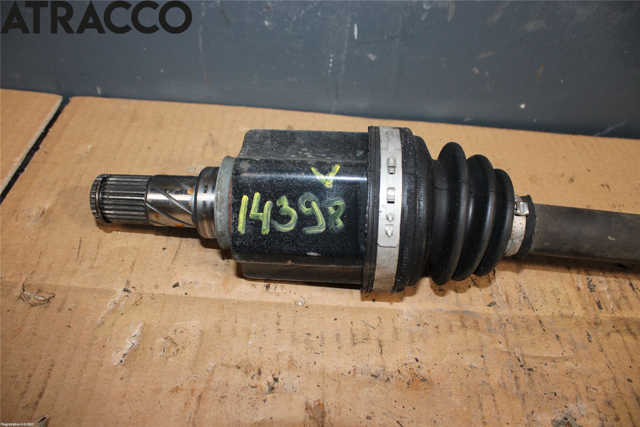 Nissan LEAF 11-17 Drivaksel Foran Kompl Venstre