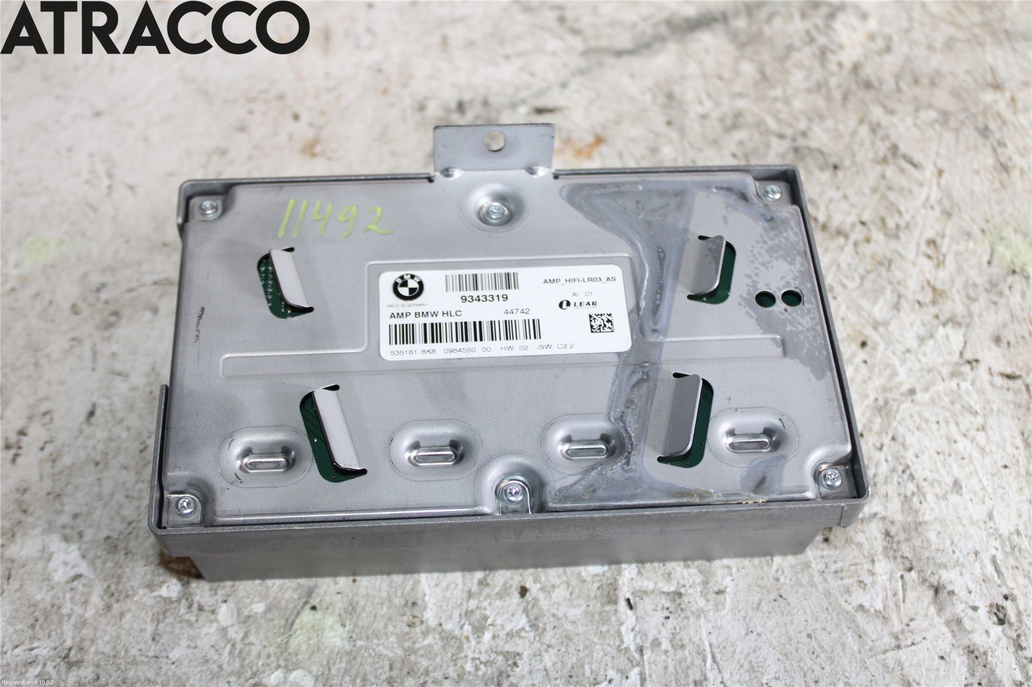 BMW 4 F32/F33/F82/F83 13-20 Stereo Forsterker