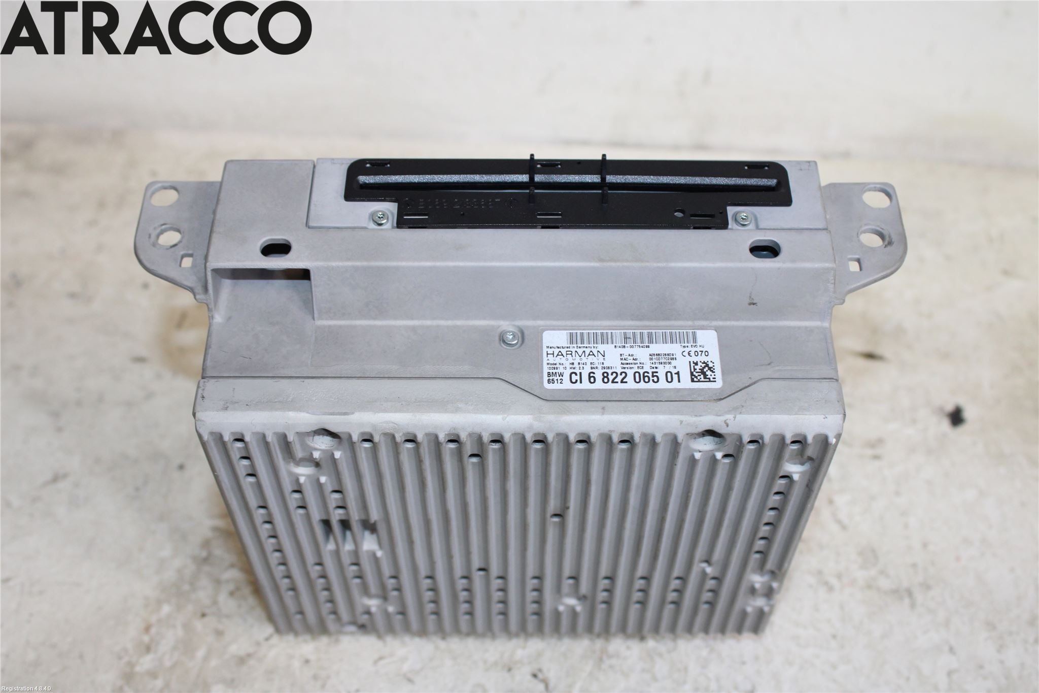 BMW 3 F30/F31/F80 12-19 Stereo Radio Med Cd