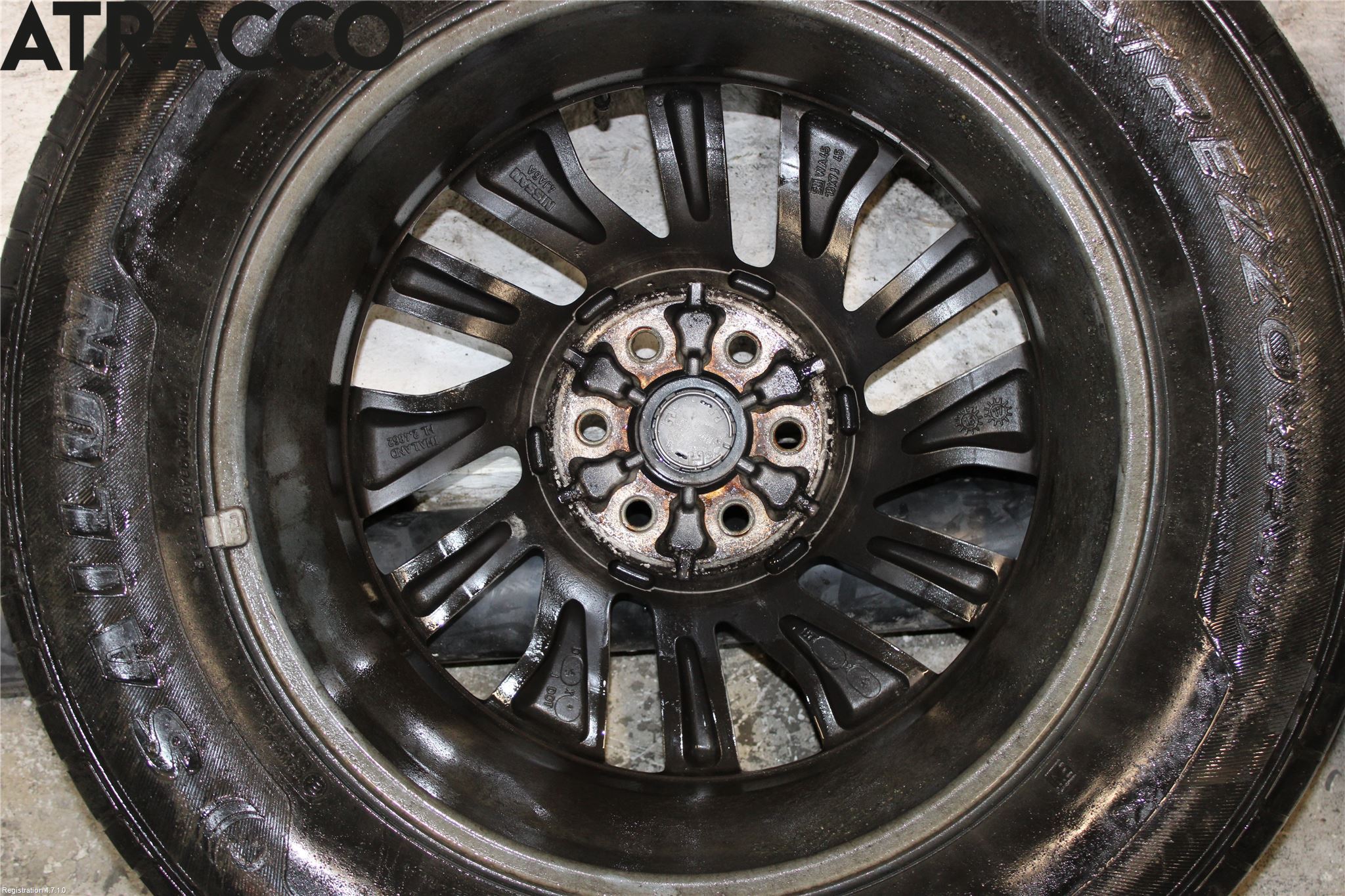 Nissan NAVARA, TREK-1 17-21 Dekk Sommer På Alu Felg 4Stk