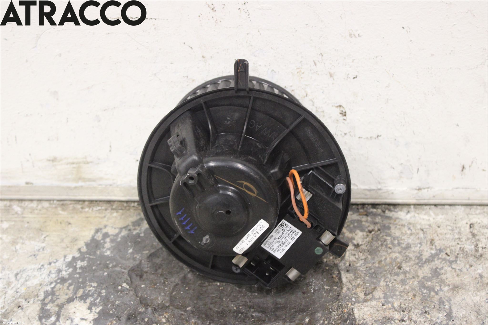 Volkswagen VW GOLF VI 09-13 Varmeapparat Viftemotor