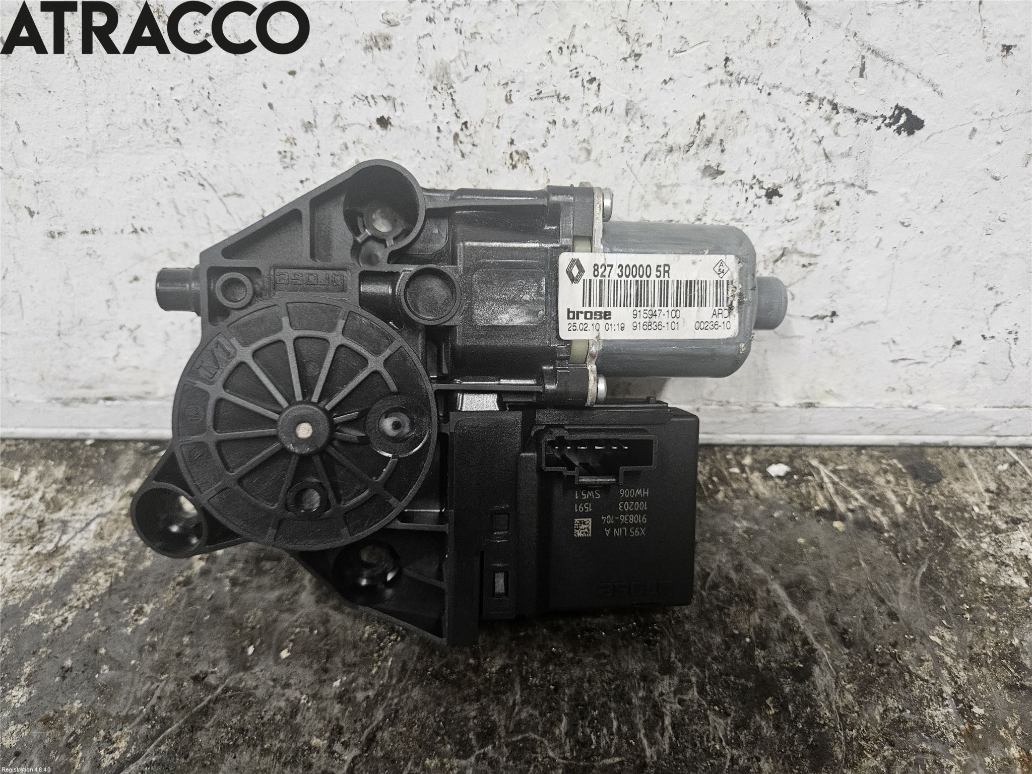 Renault SCÉNIC III / GRAND SCÉNIC 09-16 Vindusheismotor