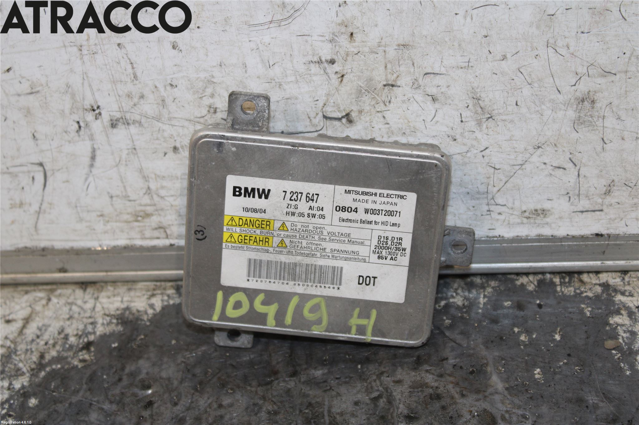 BMW 5 F10/F11/F18 09-17 Styreenhet Xenon