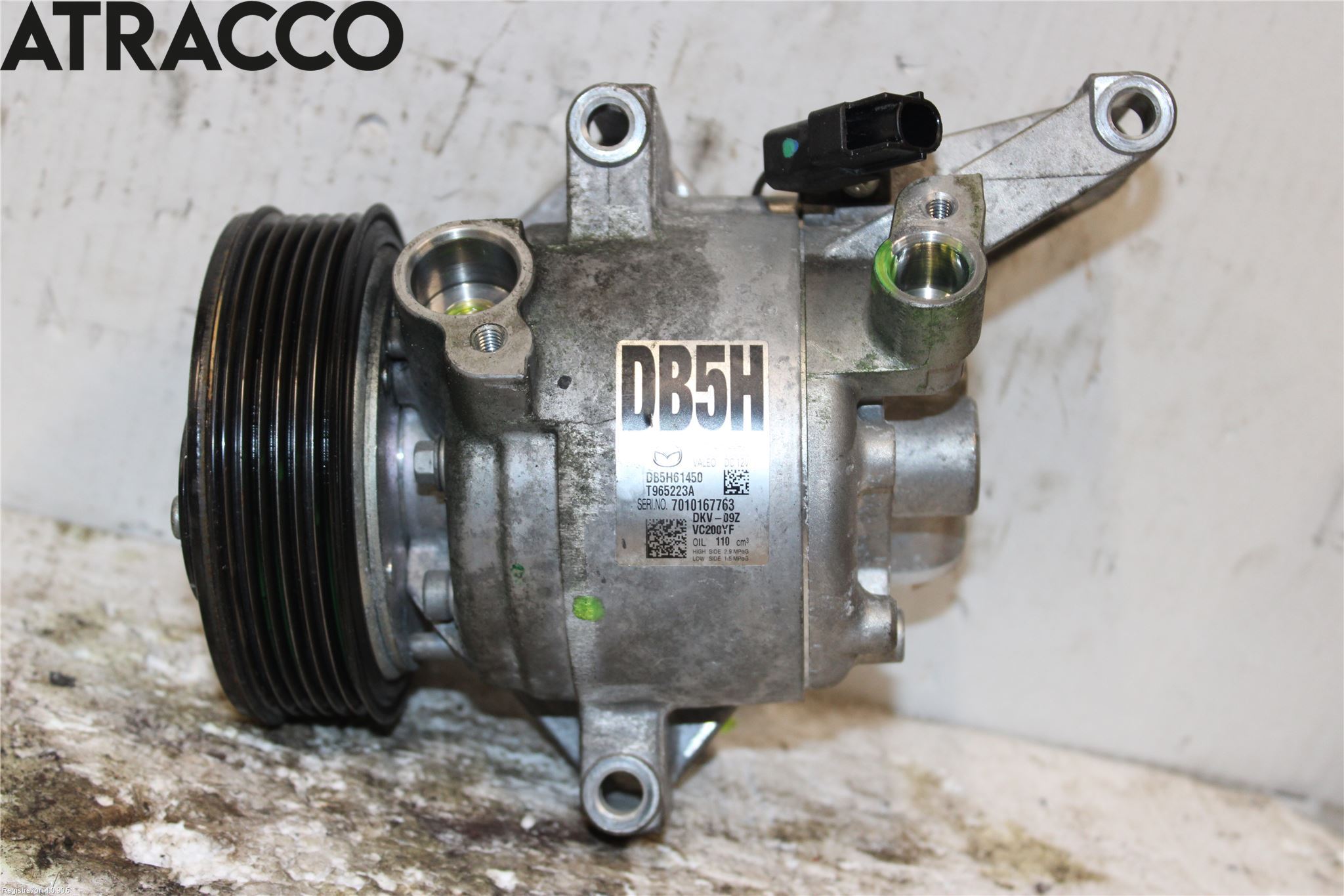 Mazda CX-3 Varme Ac Kompressor