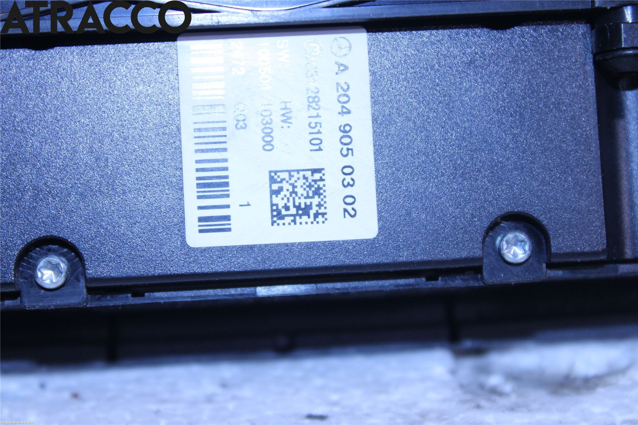 Mercedes-Benz MB E-KLASS COUPÈ/CAB(C207) 09-17 Bryter Multifunksjon