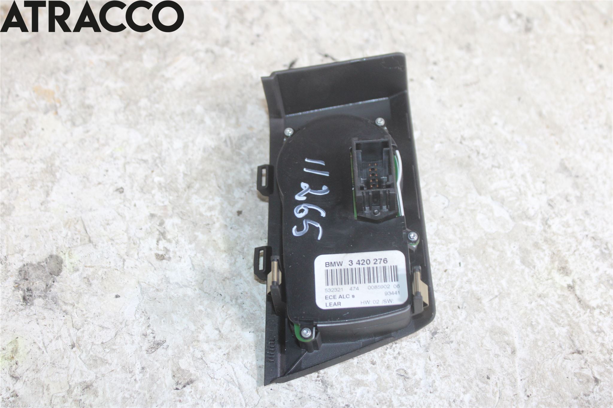 BMW X3 E83     03-10 Bryter Hovedlys