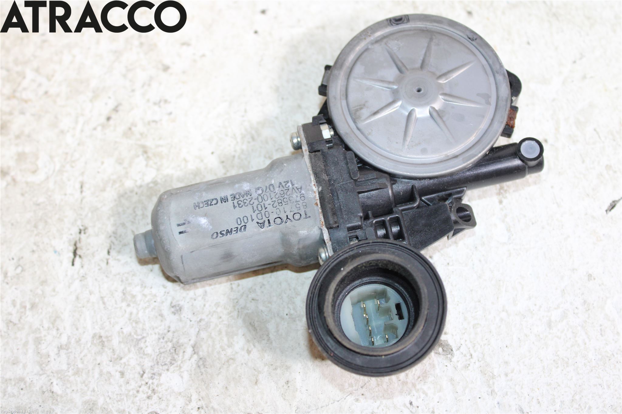 Toyota YARIS XP130 12-14 Vindusheismotor