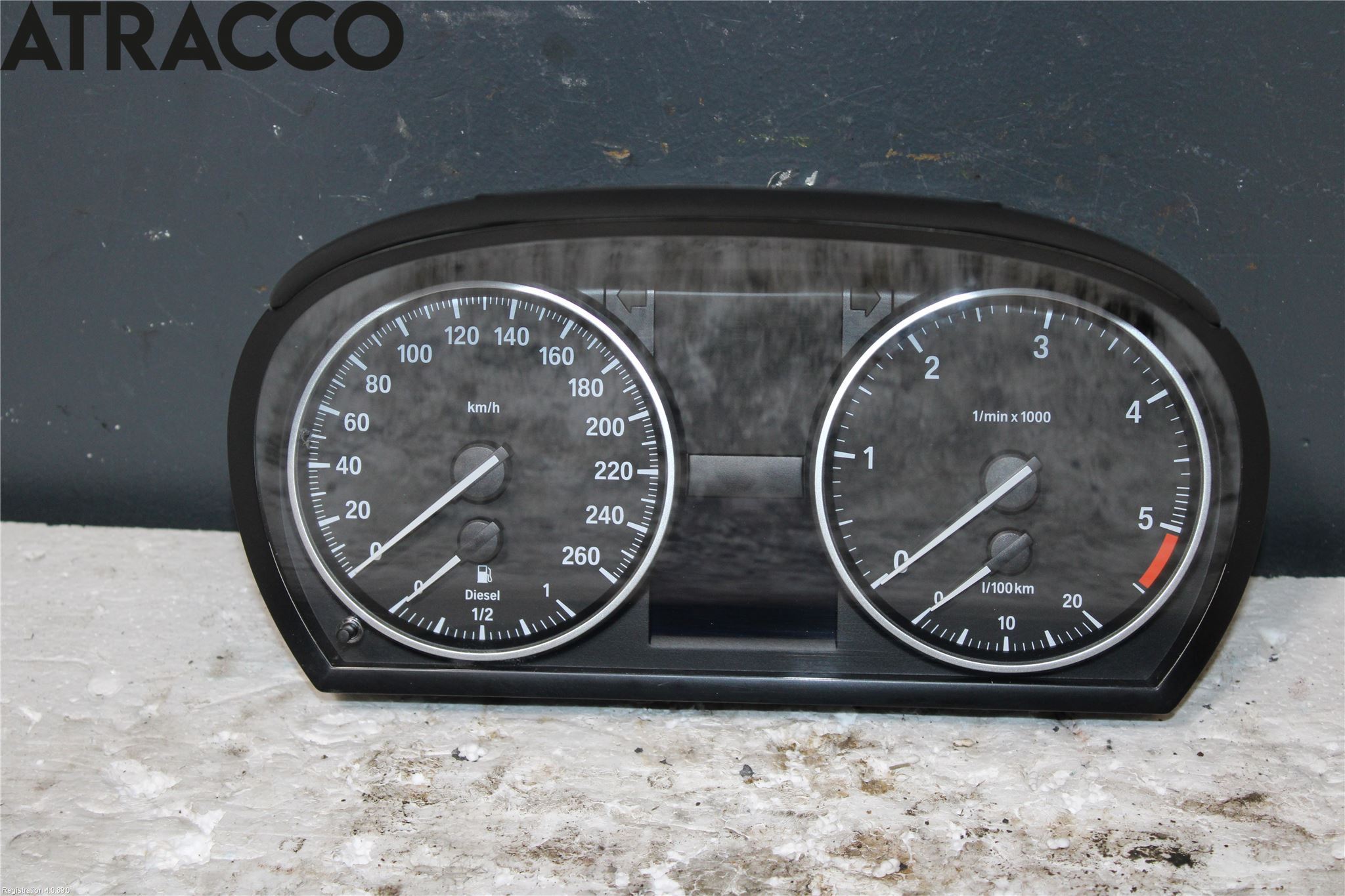 BMW 3 E90/91 SED/TOU 05-12 Instr Speedometer