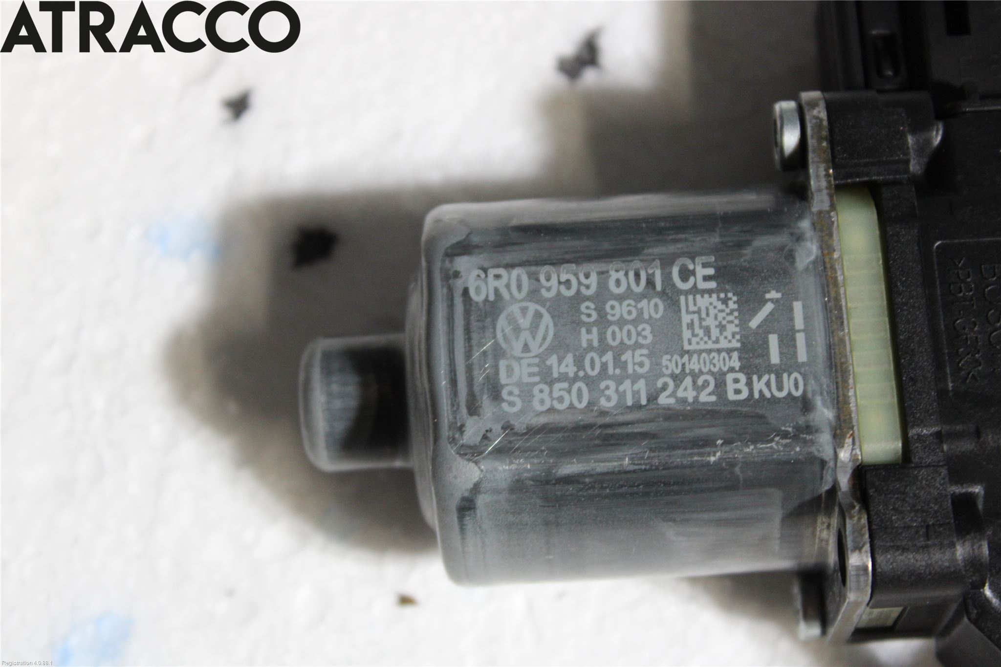 Volkswagen VW POLO 10-17 Vindusheismotor