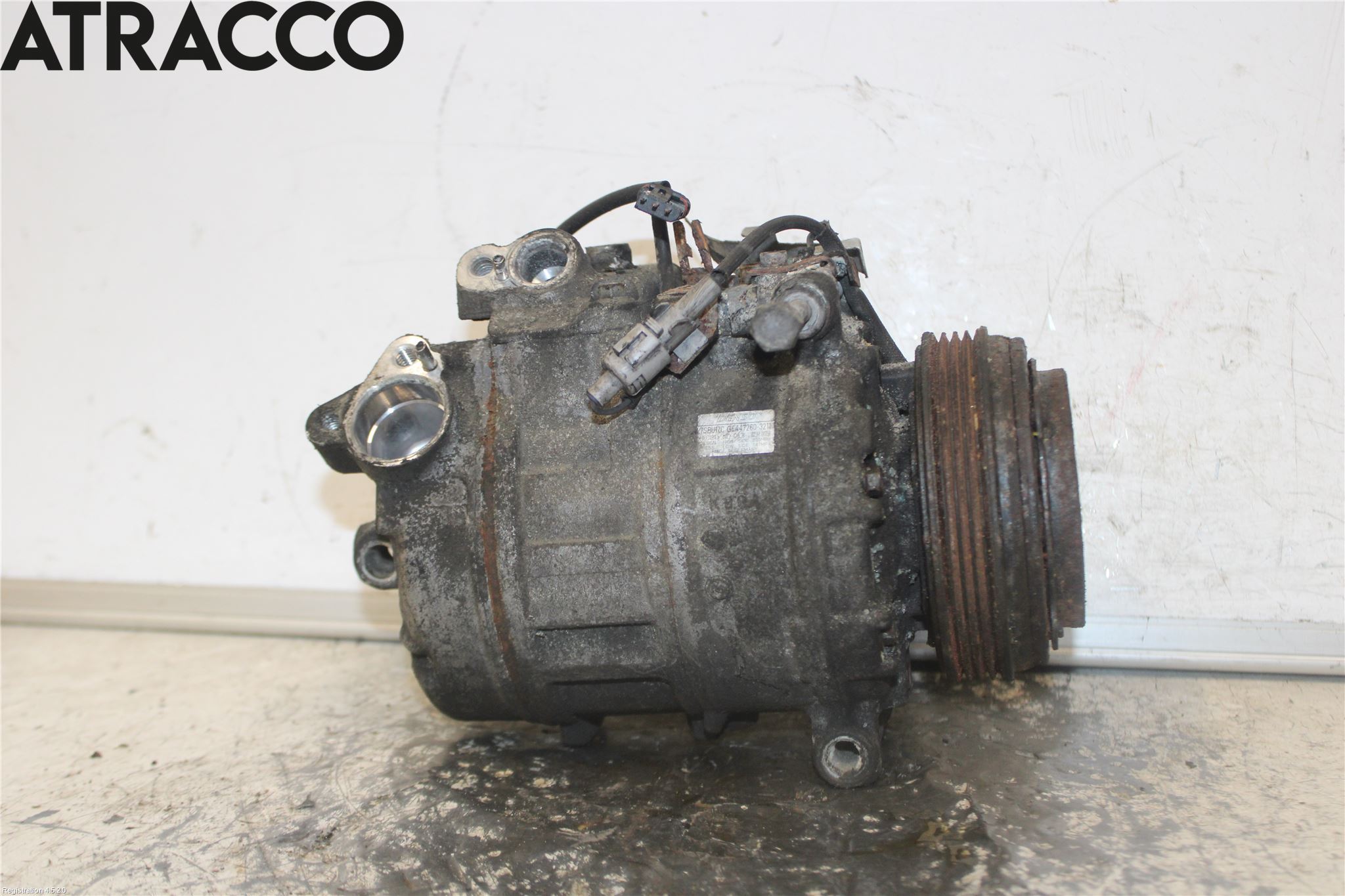 BMW 5 E60/61 Sed/Tou 02-10 Varme Ac Kompressor