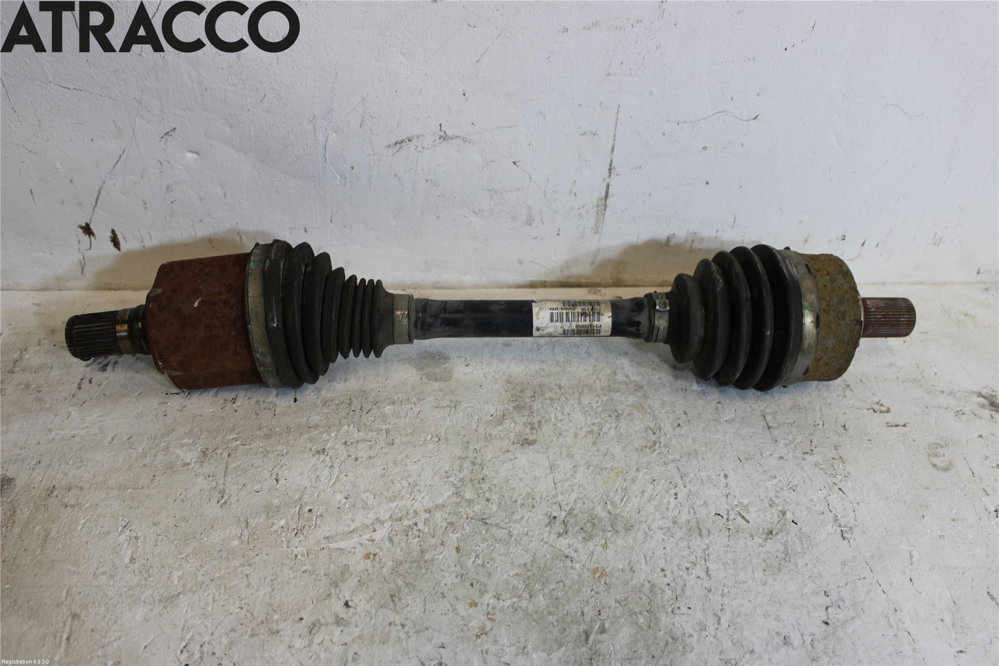 Volvo XC90/RECHARGE 16- Drivaksel Foran Kompl Venstre