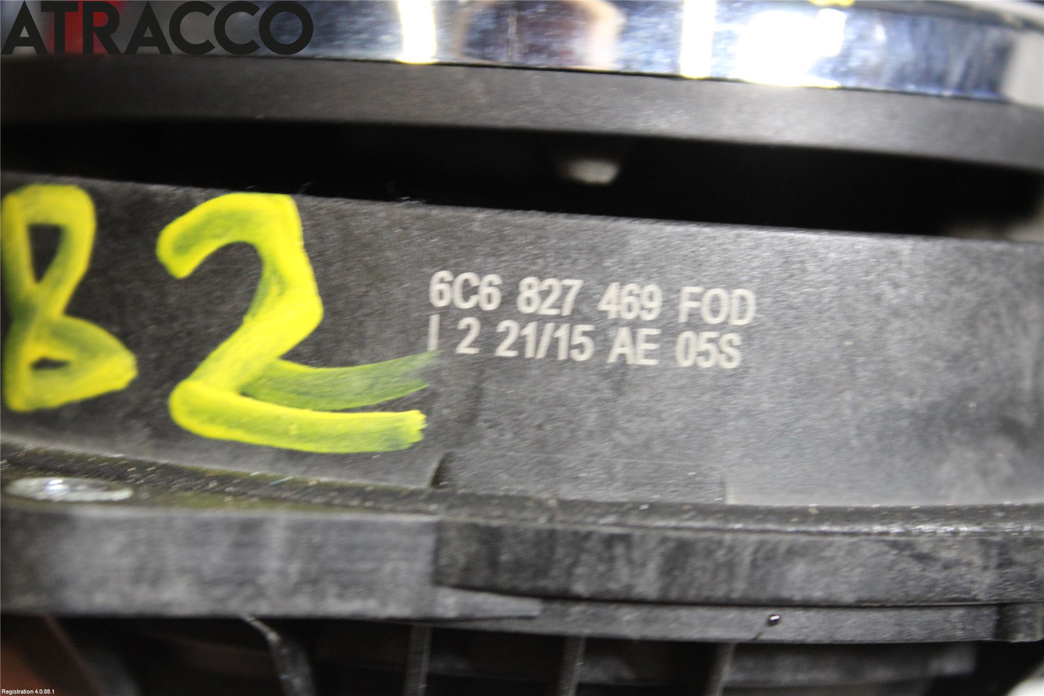 Volkswagen VW POLO 10-17 Bakluke Handtak Ytre