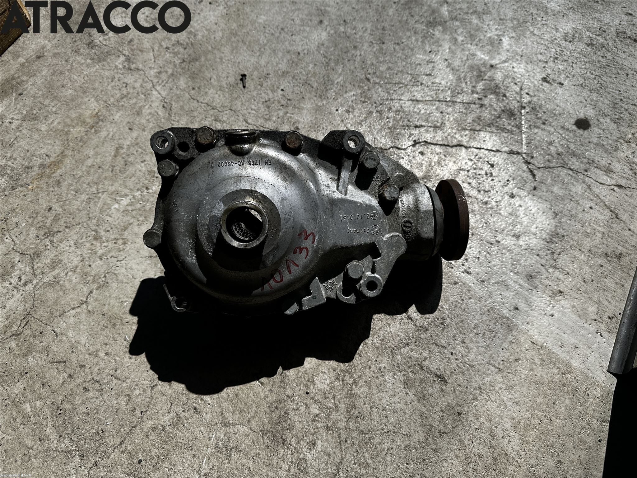 BMW 3 E90/91 SED/TOU 05-12 Bakaksel Kardang Bak -Diff